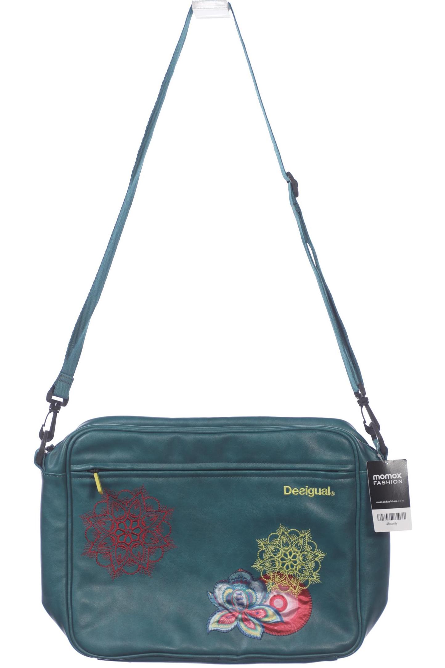 

Desigual Damen Handtasche, türkis, Gr.