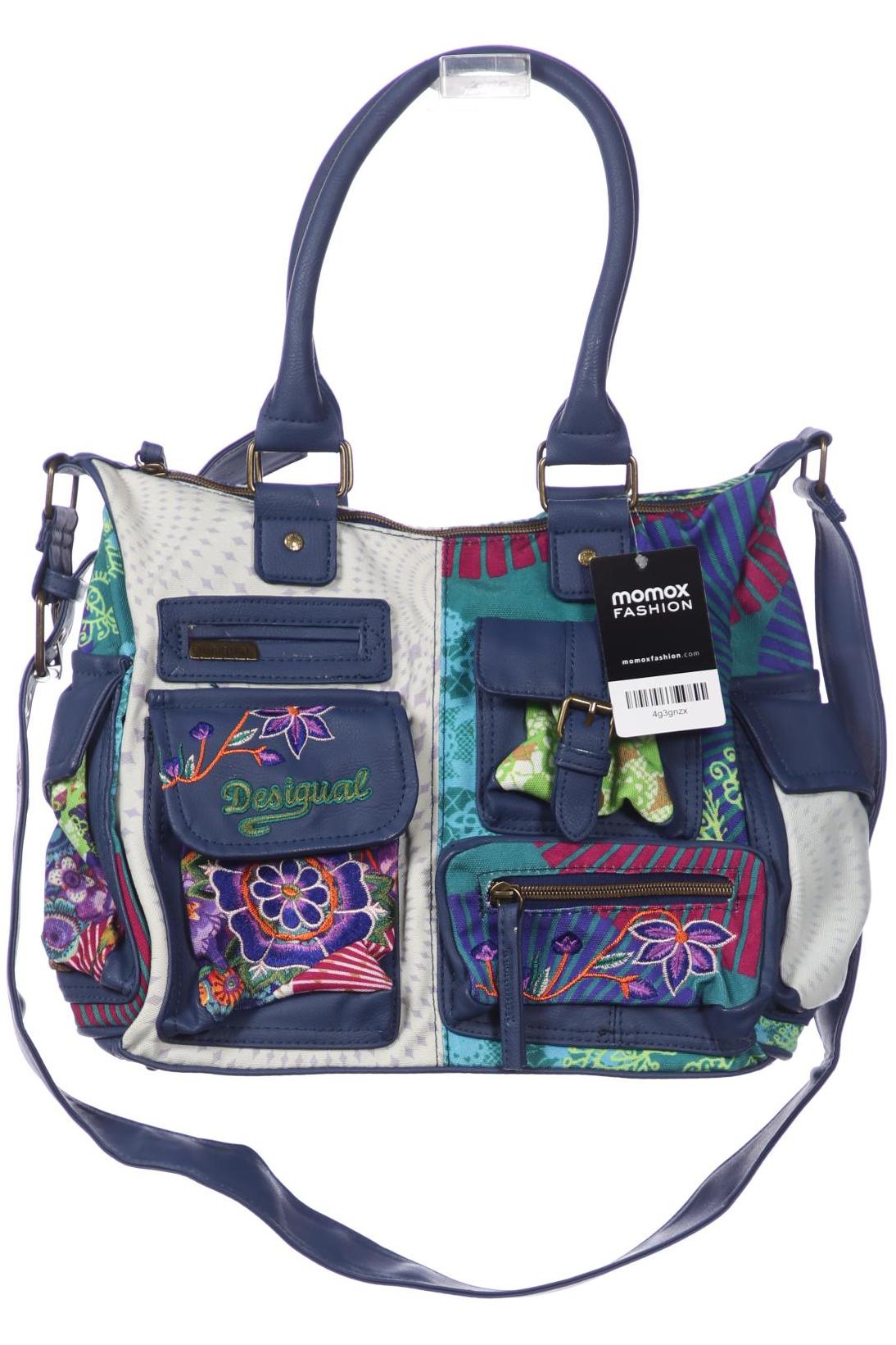 

Desigual Damen Handtasche, blau, Gr.