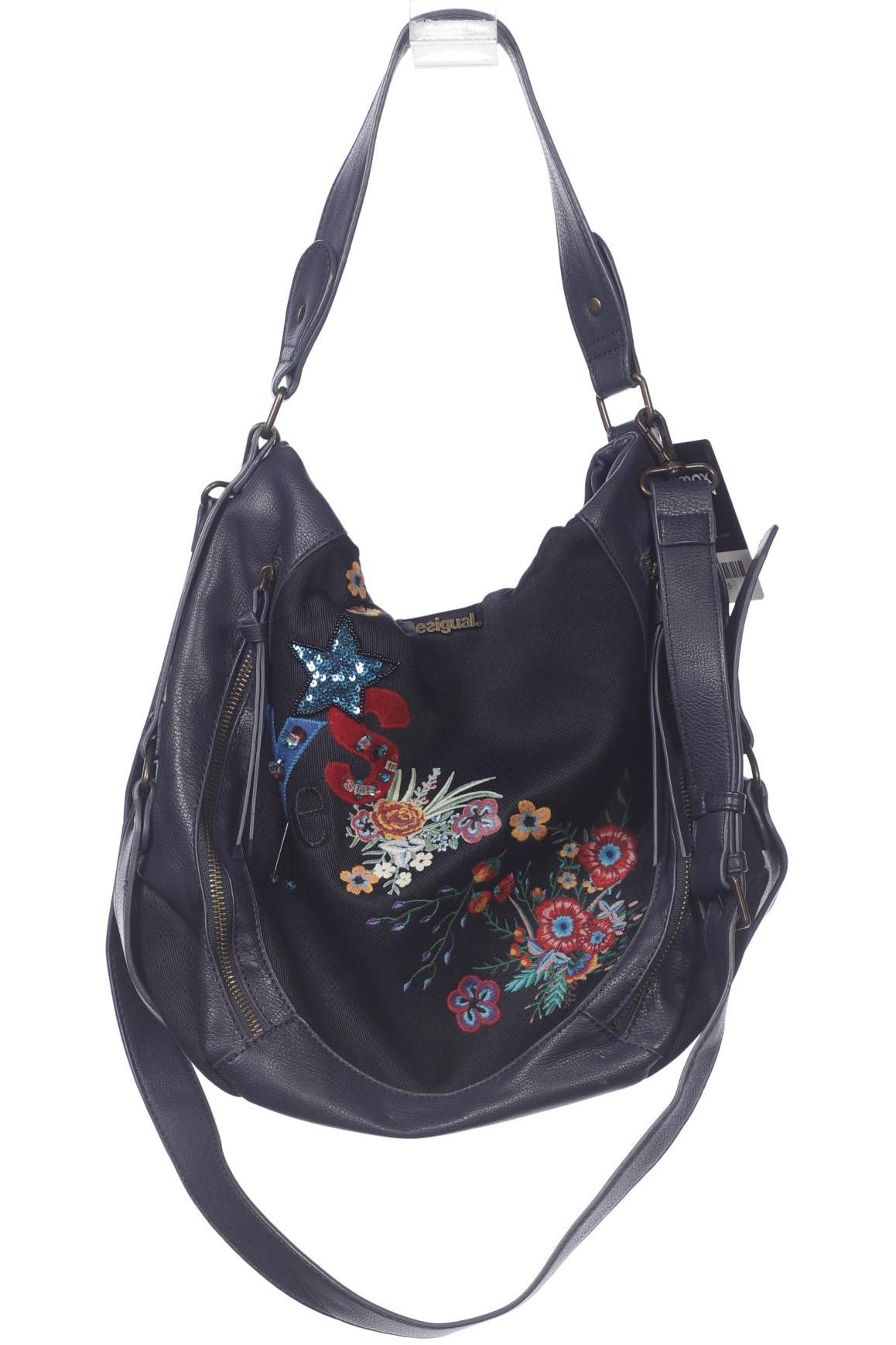 

Desigual Damen Handtasche, marineblau, Gr.