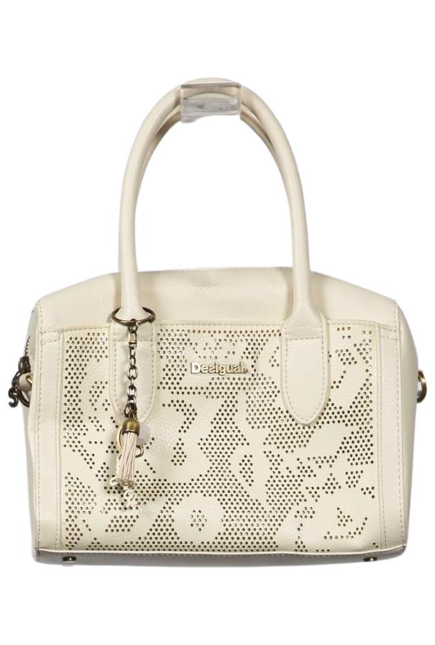 

Desigual Damen Handtasche, cremeweiß, Gr.