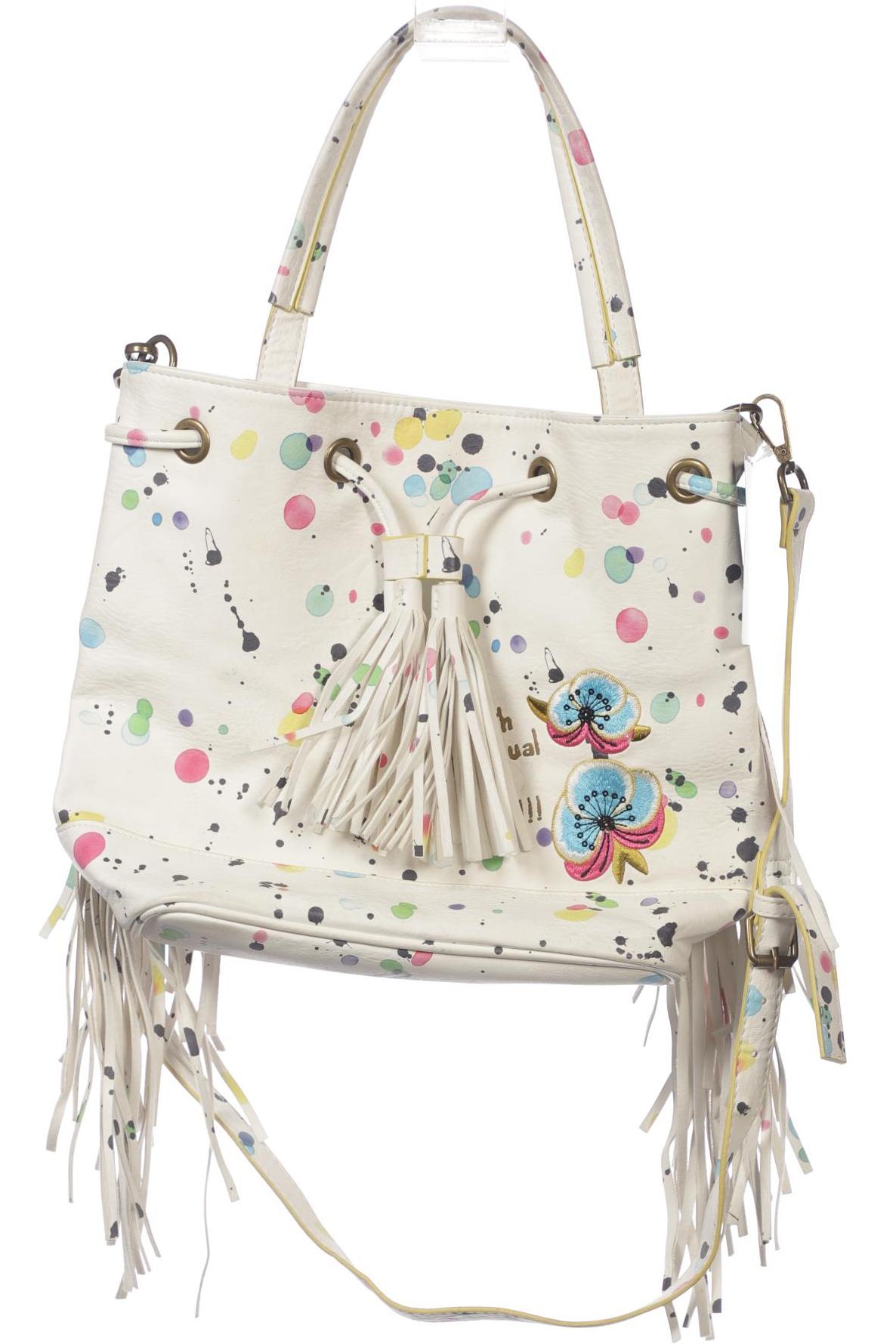 

Desigual Damen Handtasche, weiß, Gr.