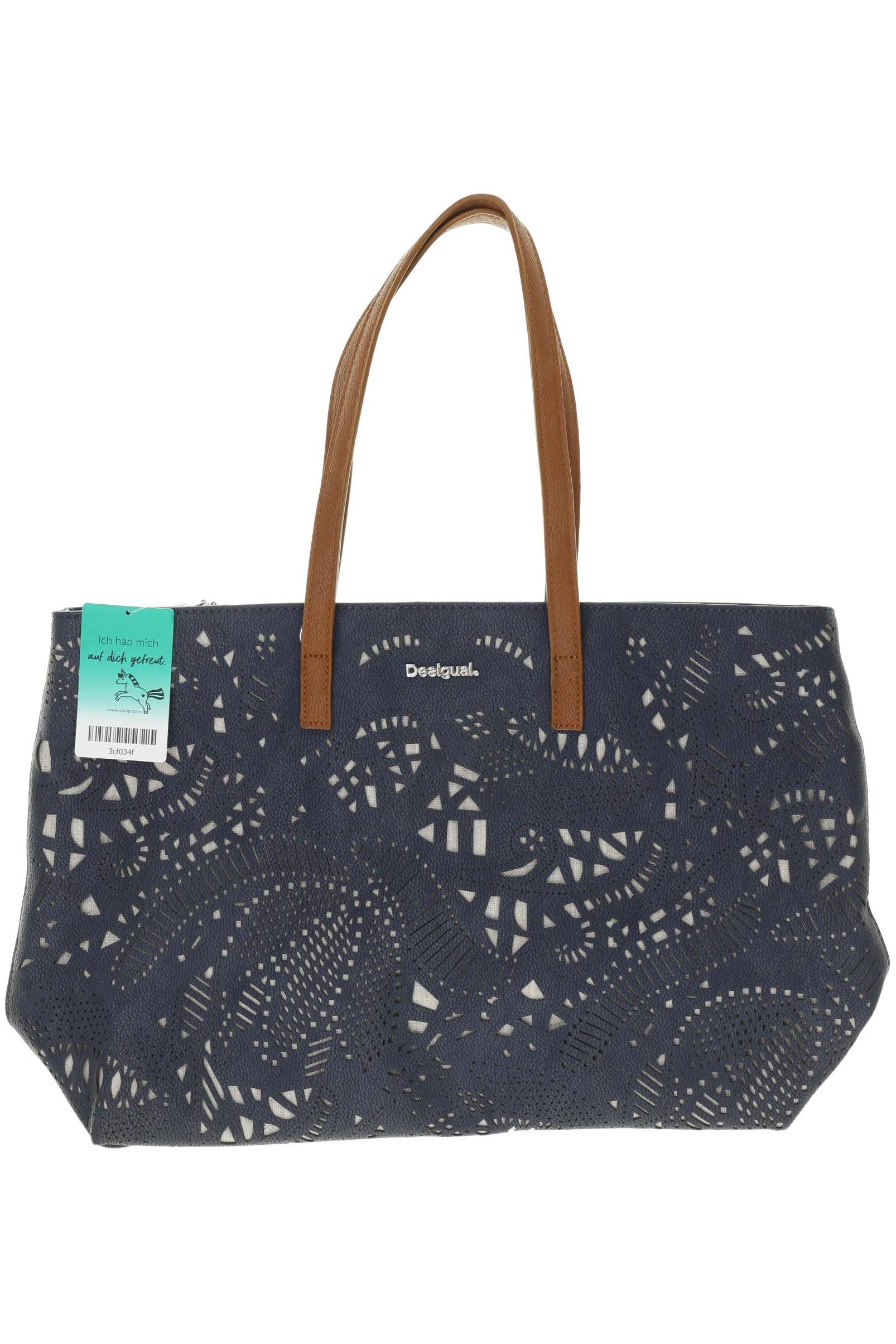 

Desigual Damen Handtasche, blau, Gr.
