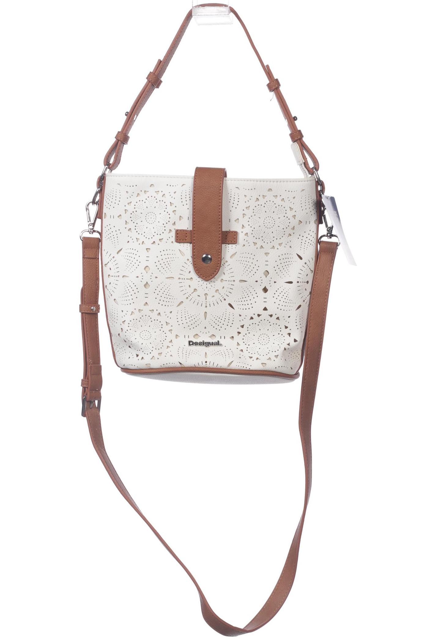 

Desigual Damen Handtasche, weiß, Gr.