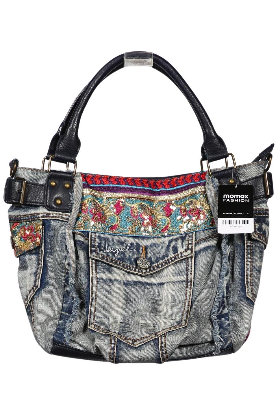 

Desigual Damen Handtasche, blau, Gr.