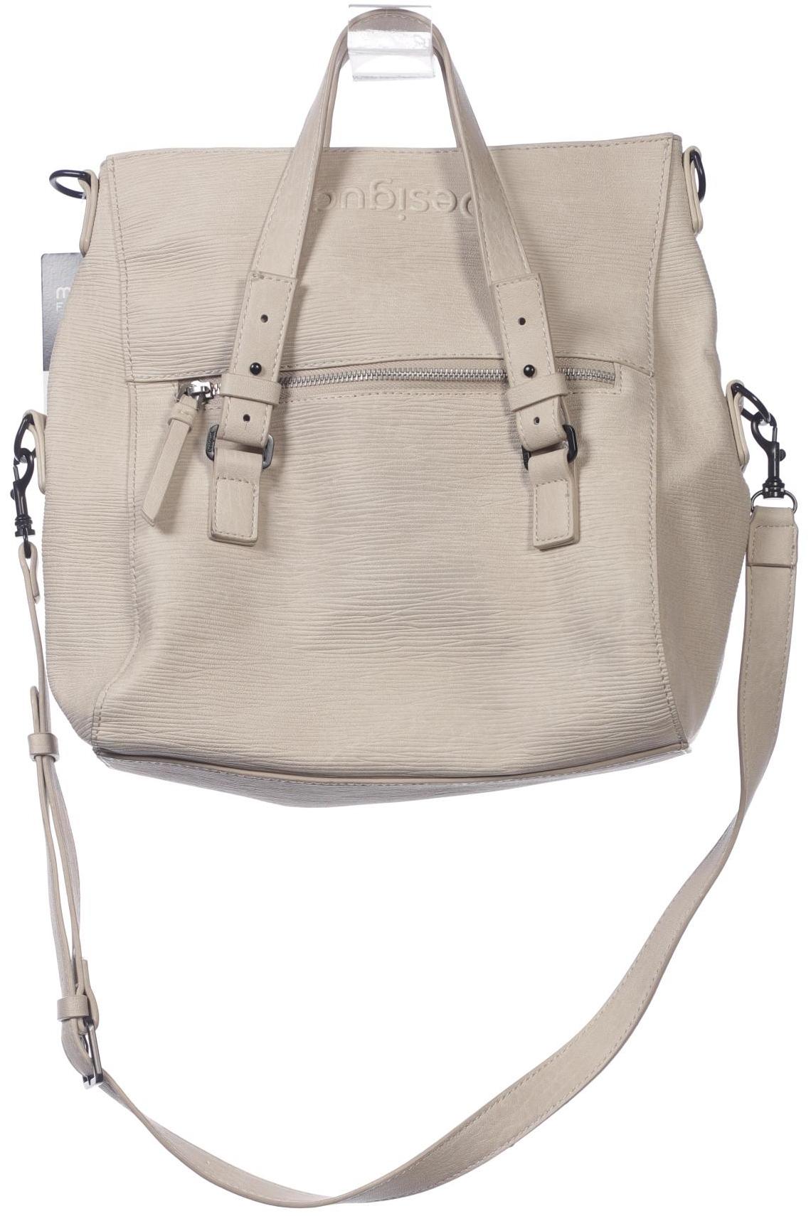

Desigual Damen Handtasche, cremeweiß, Gr.