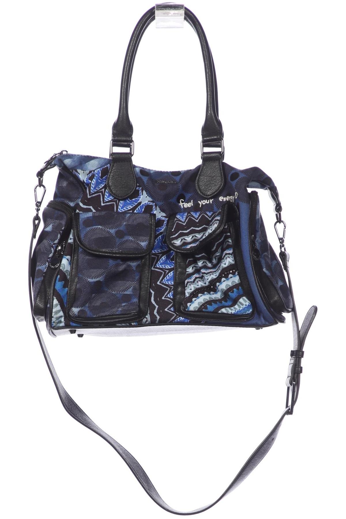 

Desigual Damen Handtasche, marineblau, Gr.