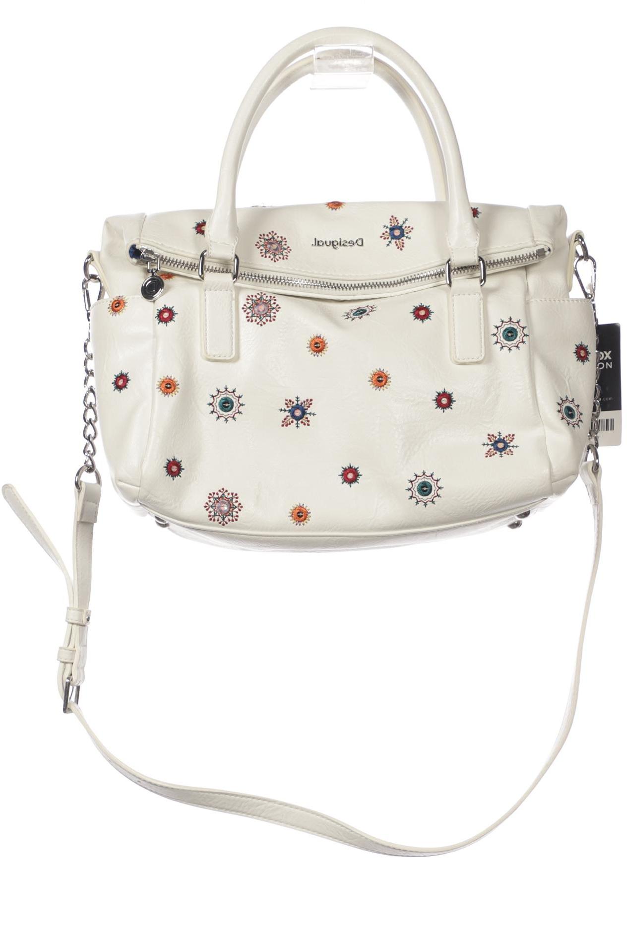

Desigual Damen Handtasche, weiß, Gr.
