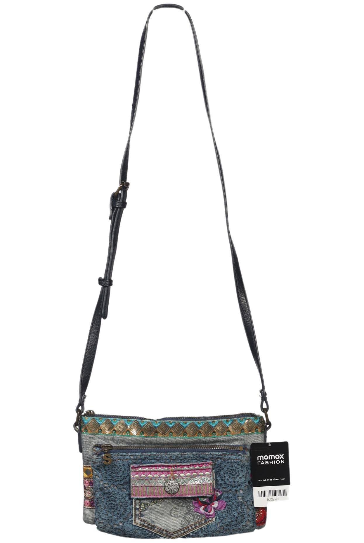 

Desigual Damen Handtasche, blau, Gr.