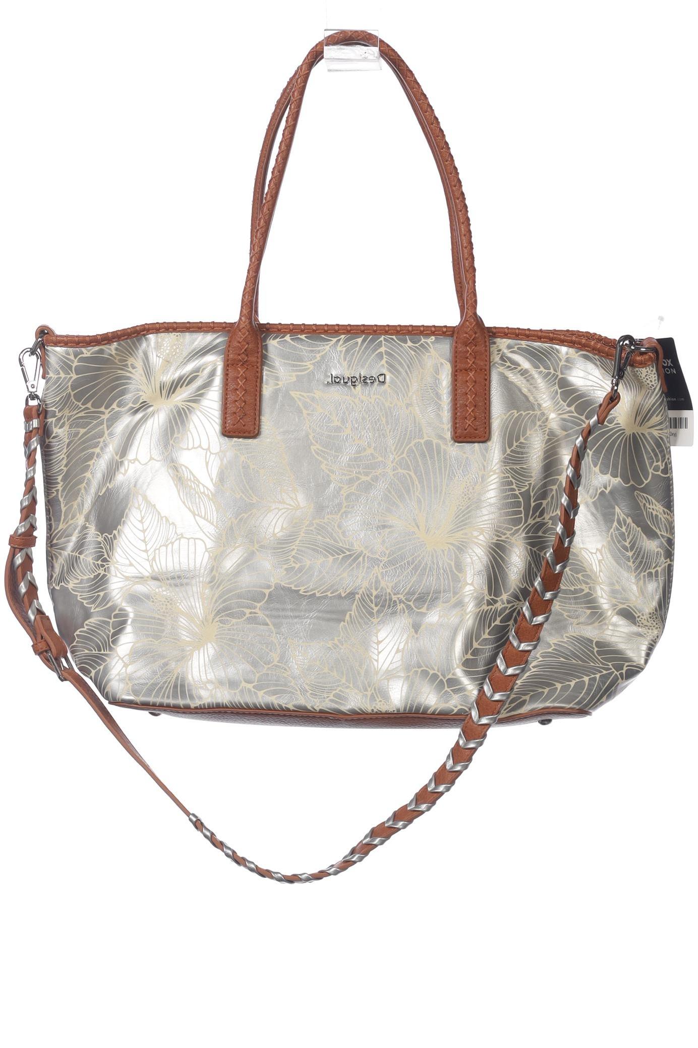 

Desigual Damen Handtasche, silber, Gr.