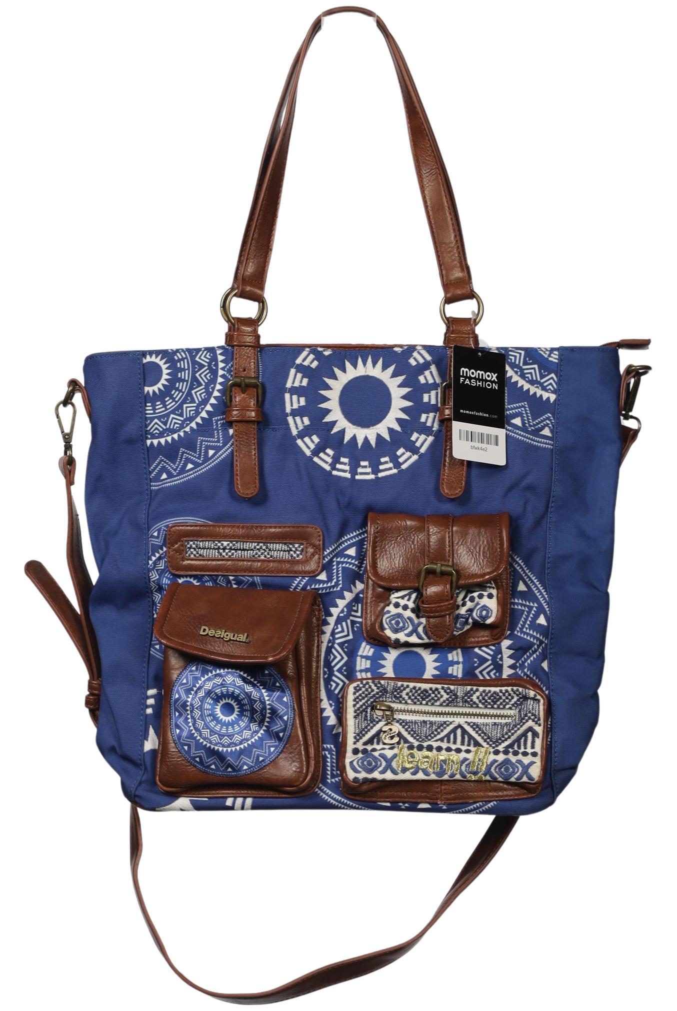 

Desigual Damen Handtasche, blau, Gr.