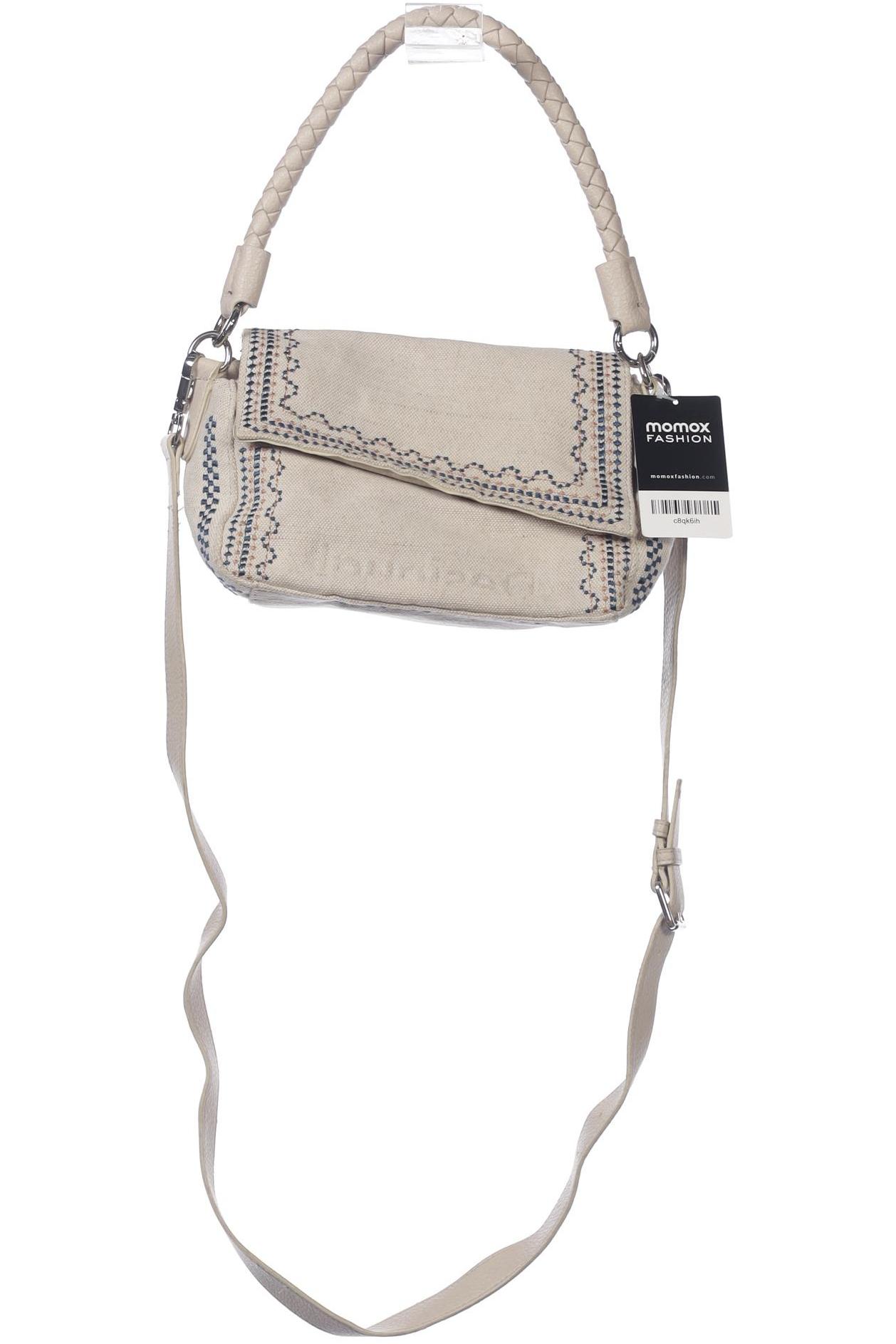 

Desigual Damen Handtasche, cremeweiß, Gr.