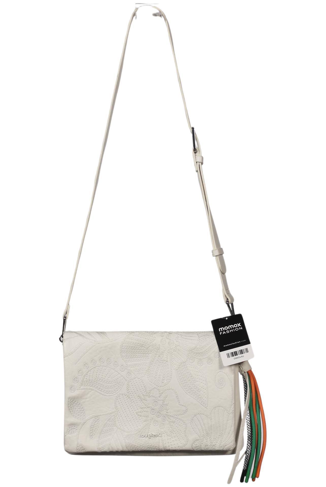 

Desigual Damen Handtasche, cremeweiß, Gr.