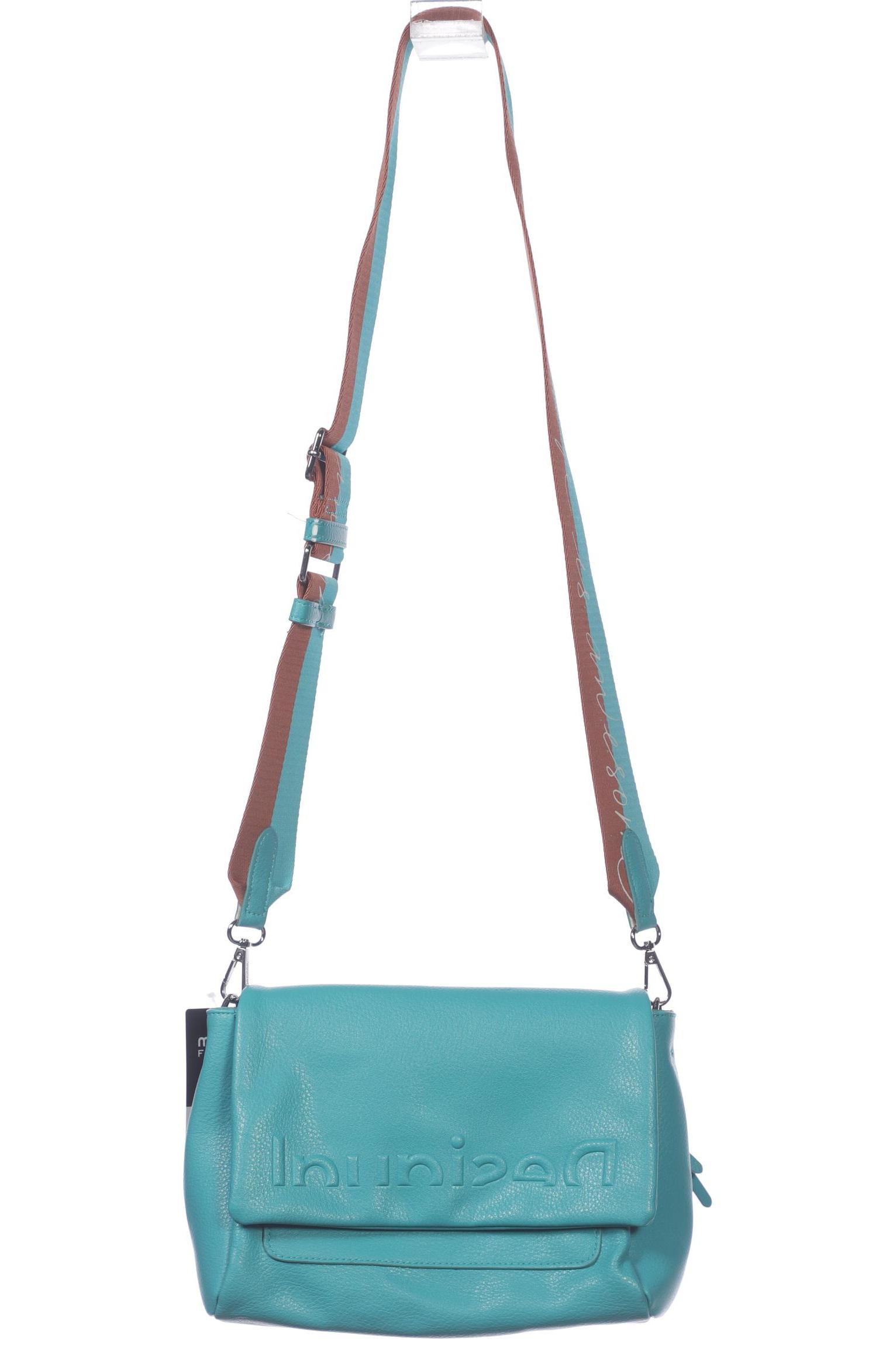 

Desigual Damen Handtasche, türkis, Gr.