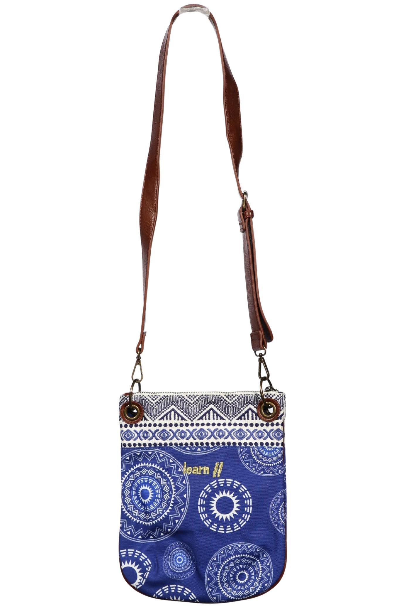

Desigual Damen Handtasche, blau, Gr.