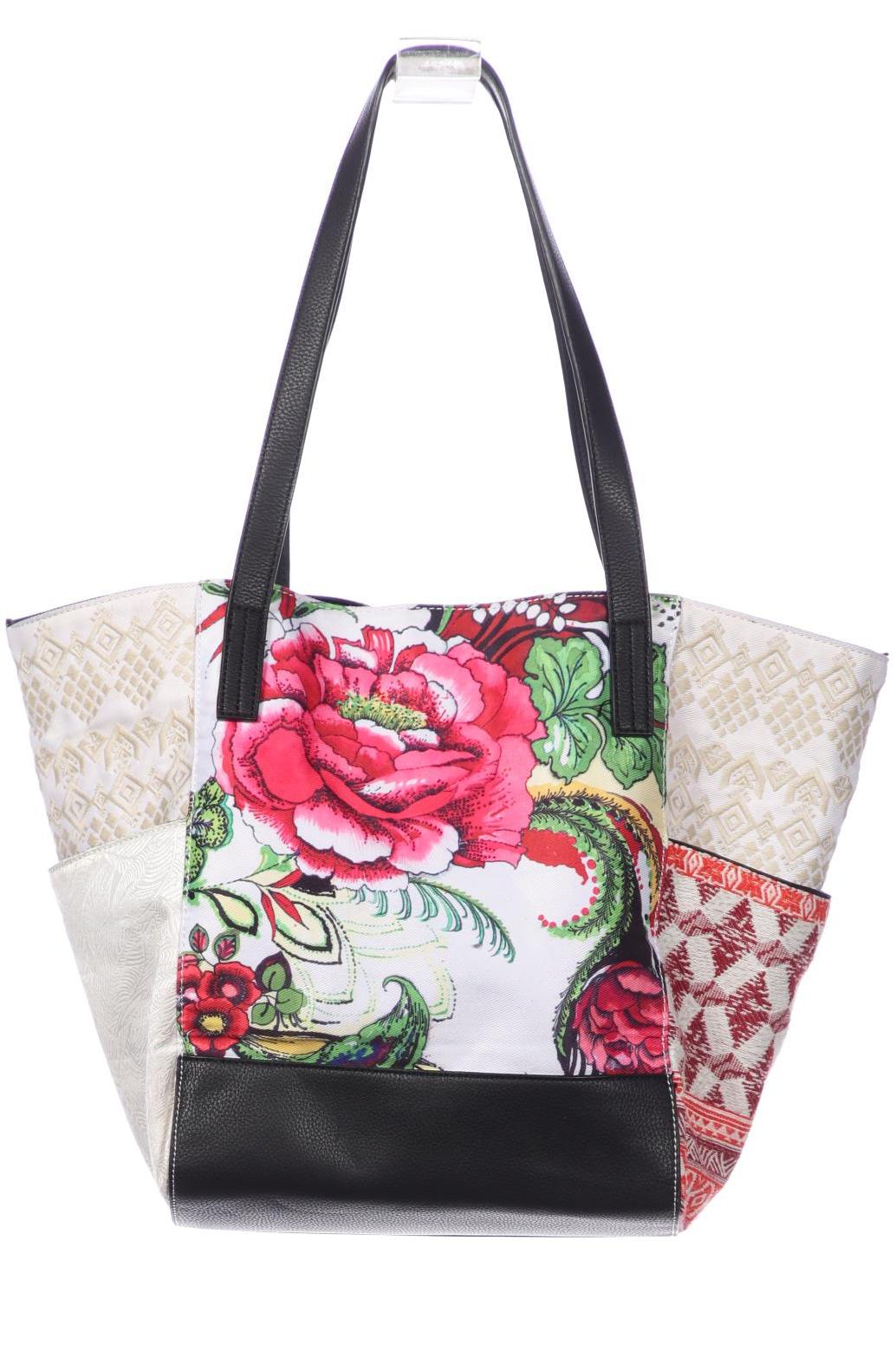 

Desigual Damen Handtasche, cremeweiß, Gr.