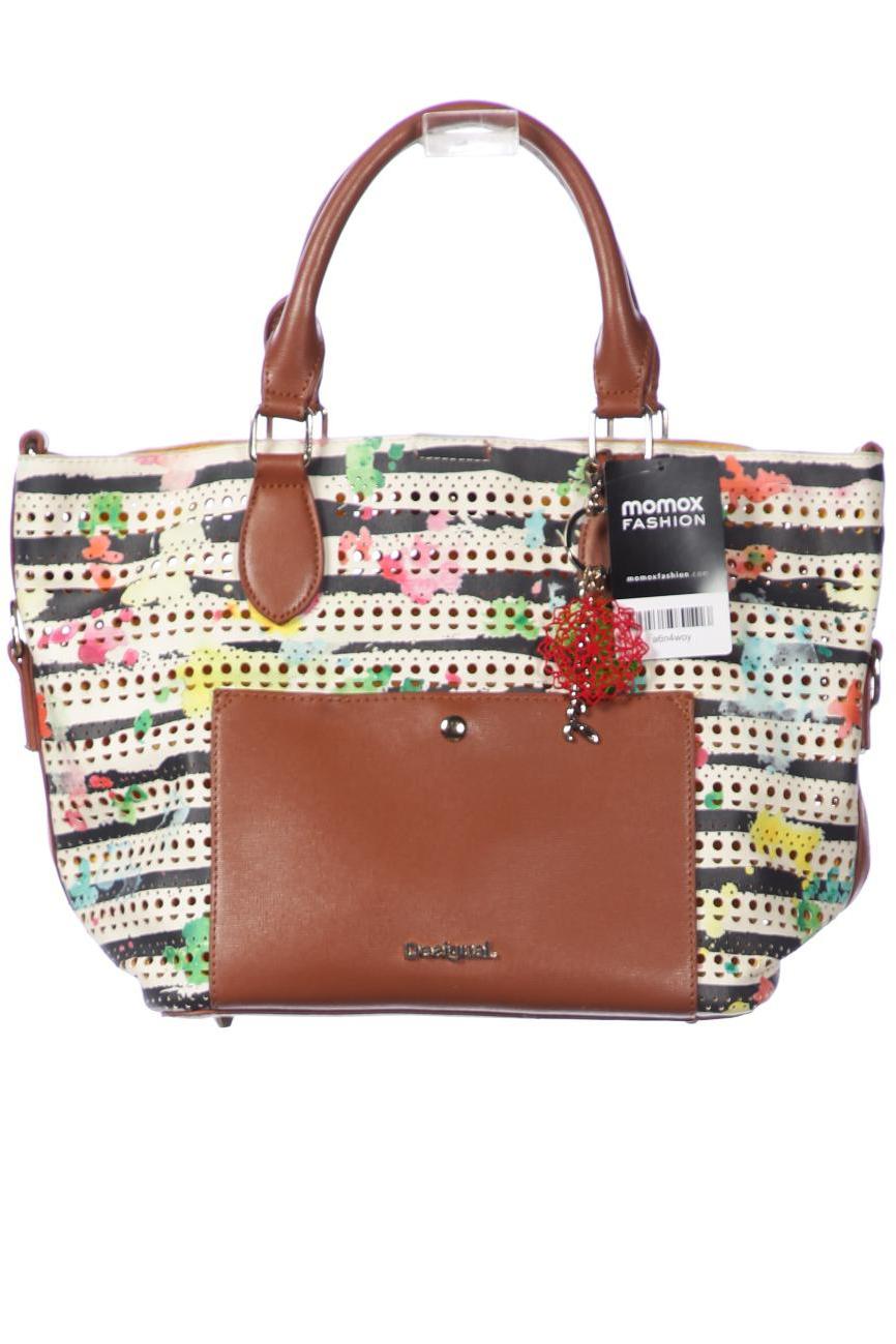 

Desigual Damen Handtasche, cremeweiß, Gr.