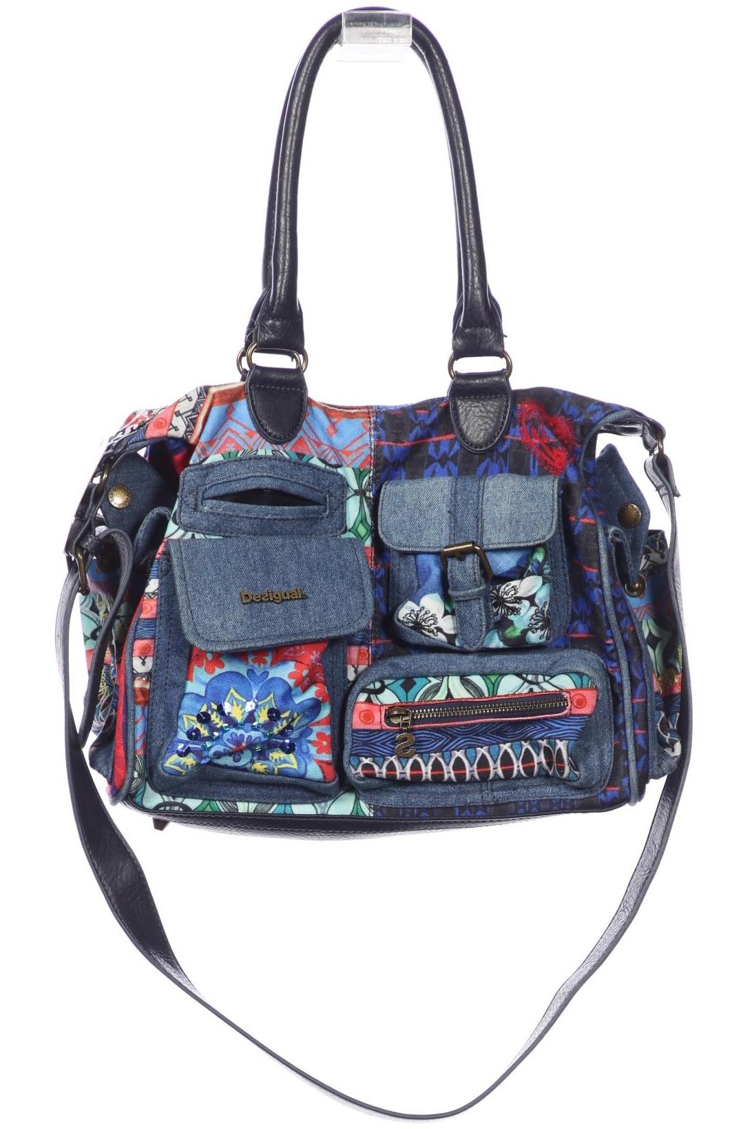 

Desigual Damen Handtasche, marineblau, Gr.