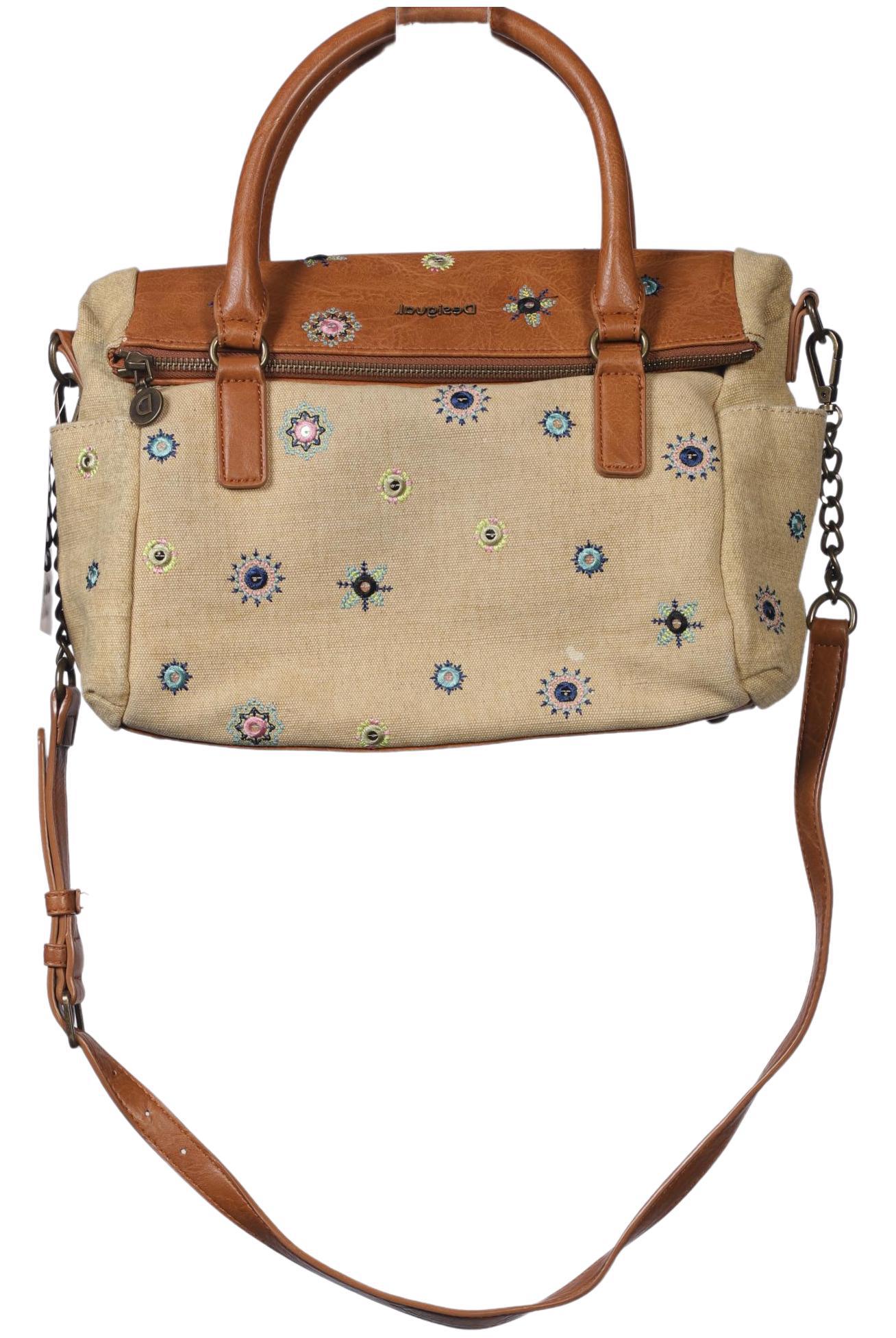 

Desigual Damen Handtasche, beige, Gr.