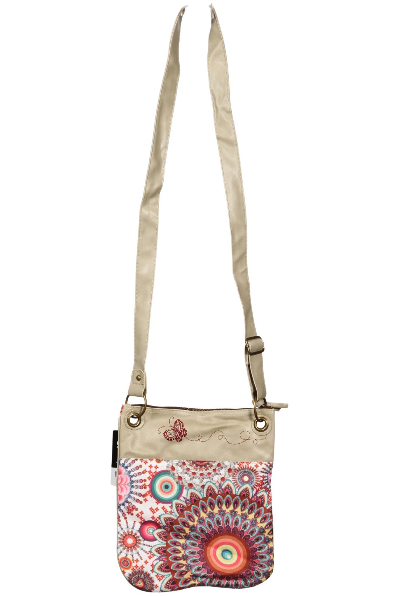 

Desigual Damen Handtasche, beige, Gr.