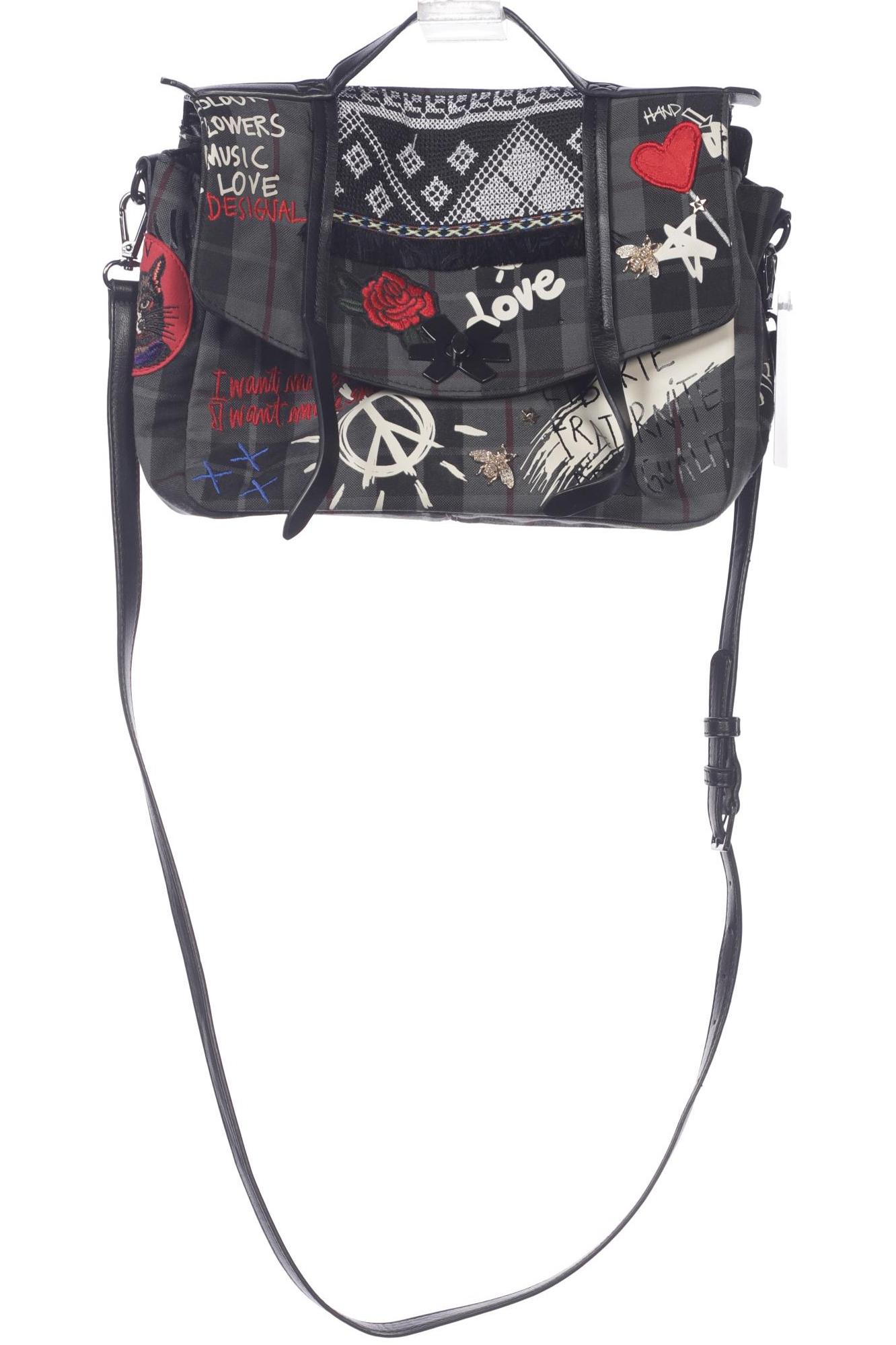 

Desigual Damen Handtasche, schwarz, Gr.