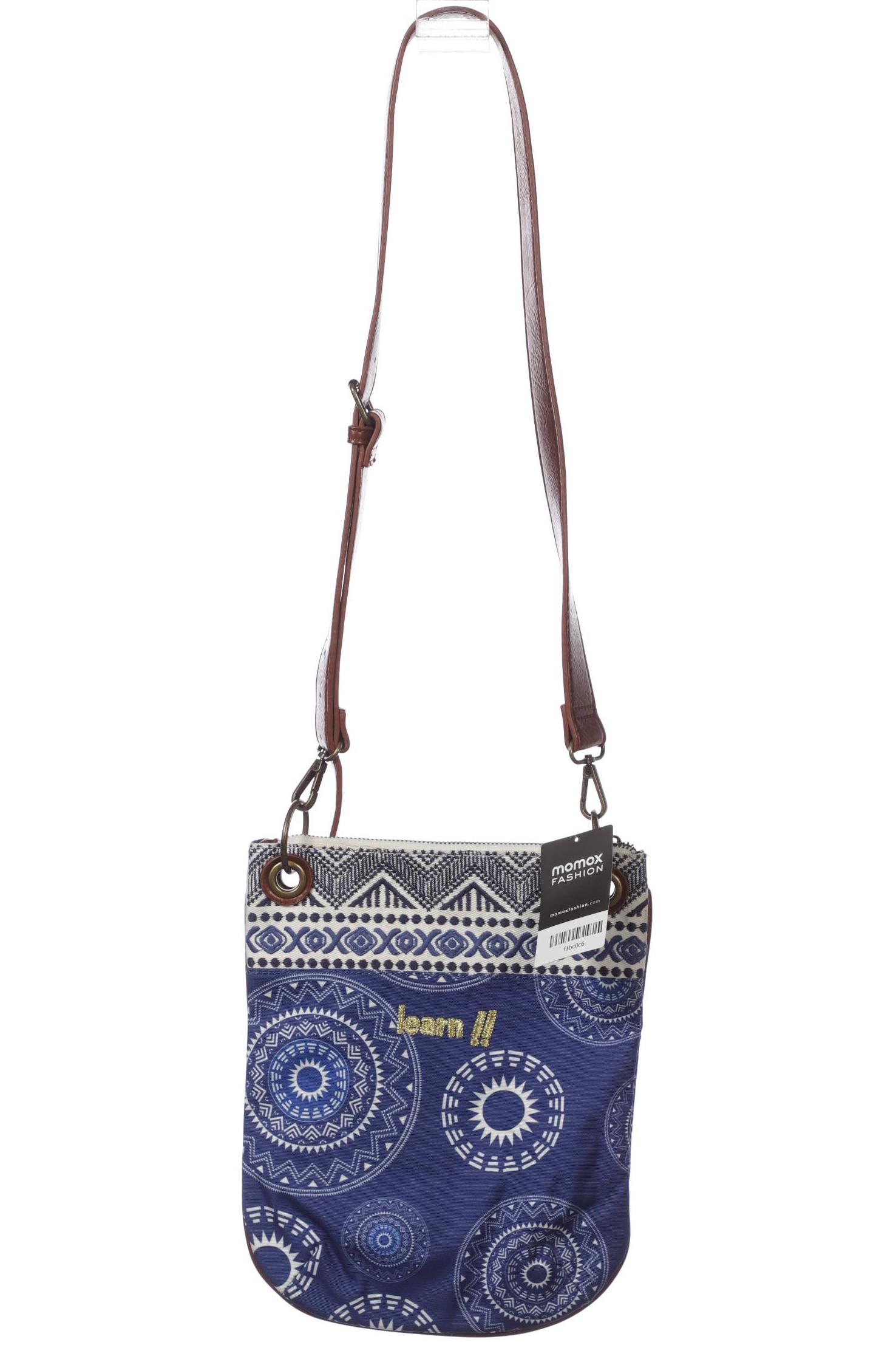 

Desigual Damen Handtasche, blau, Gr.