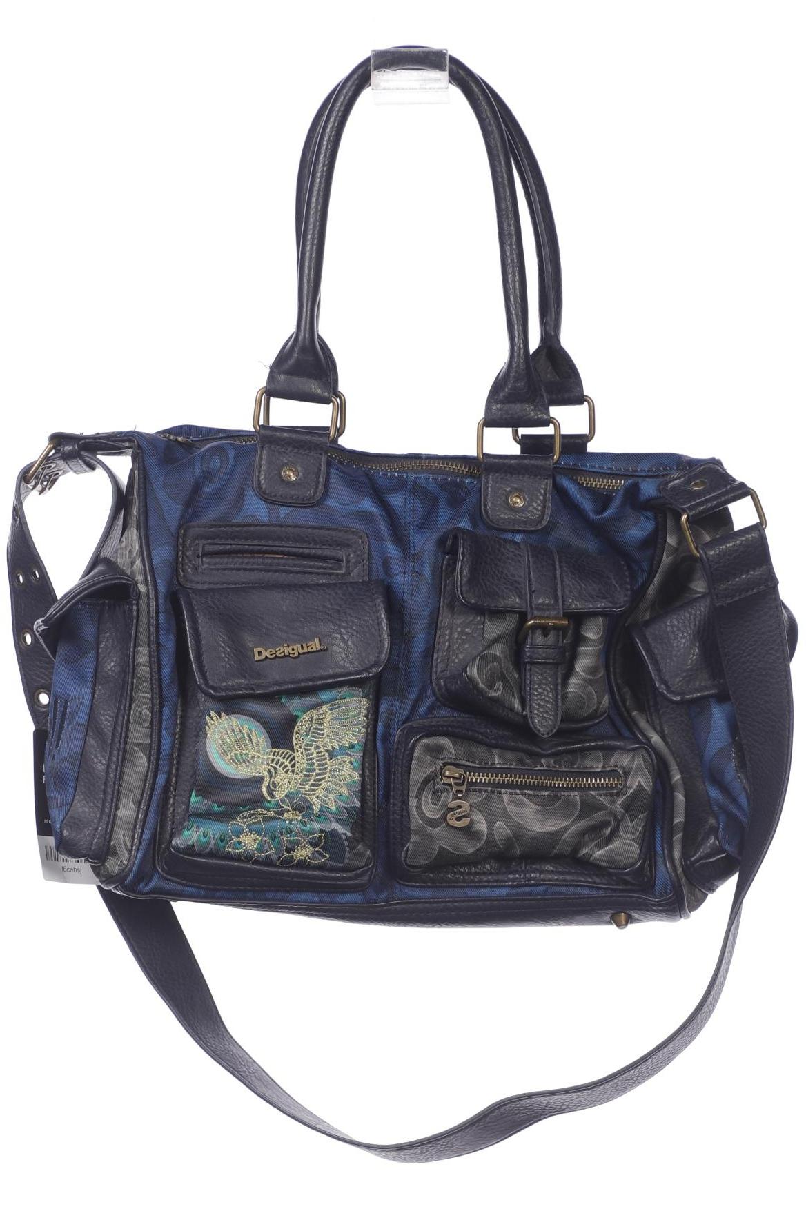 

Desigual Damen Handtasche, marineblau