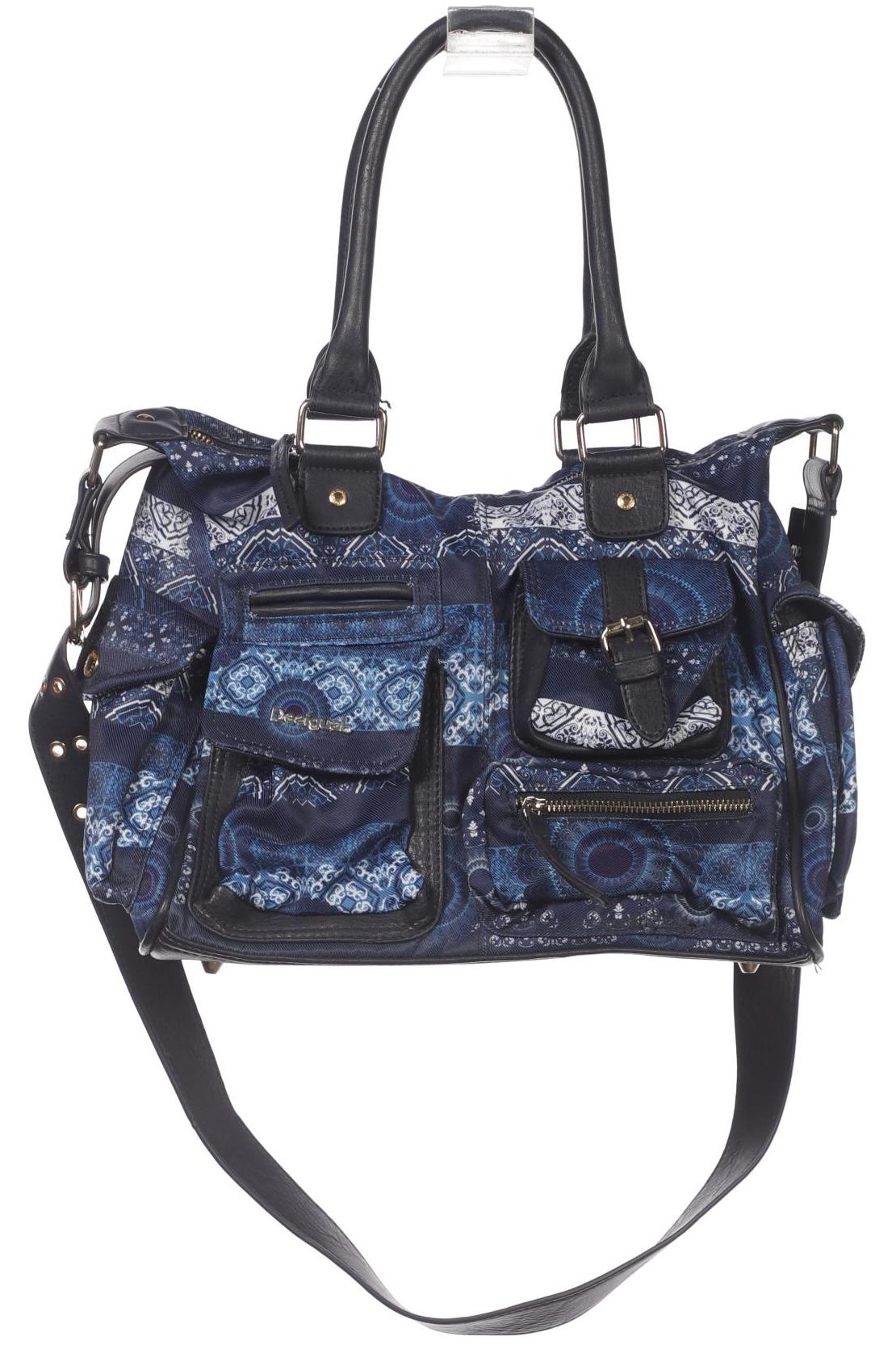 

Desigual Damen Handtasche, marineblau, Gr.