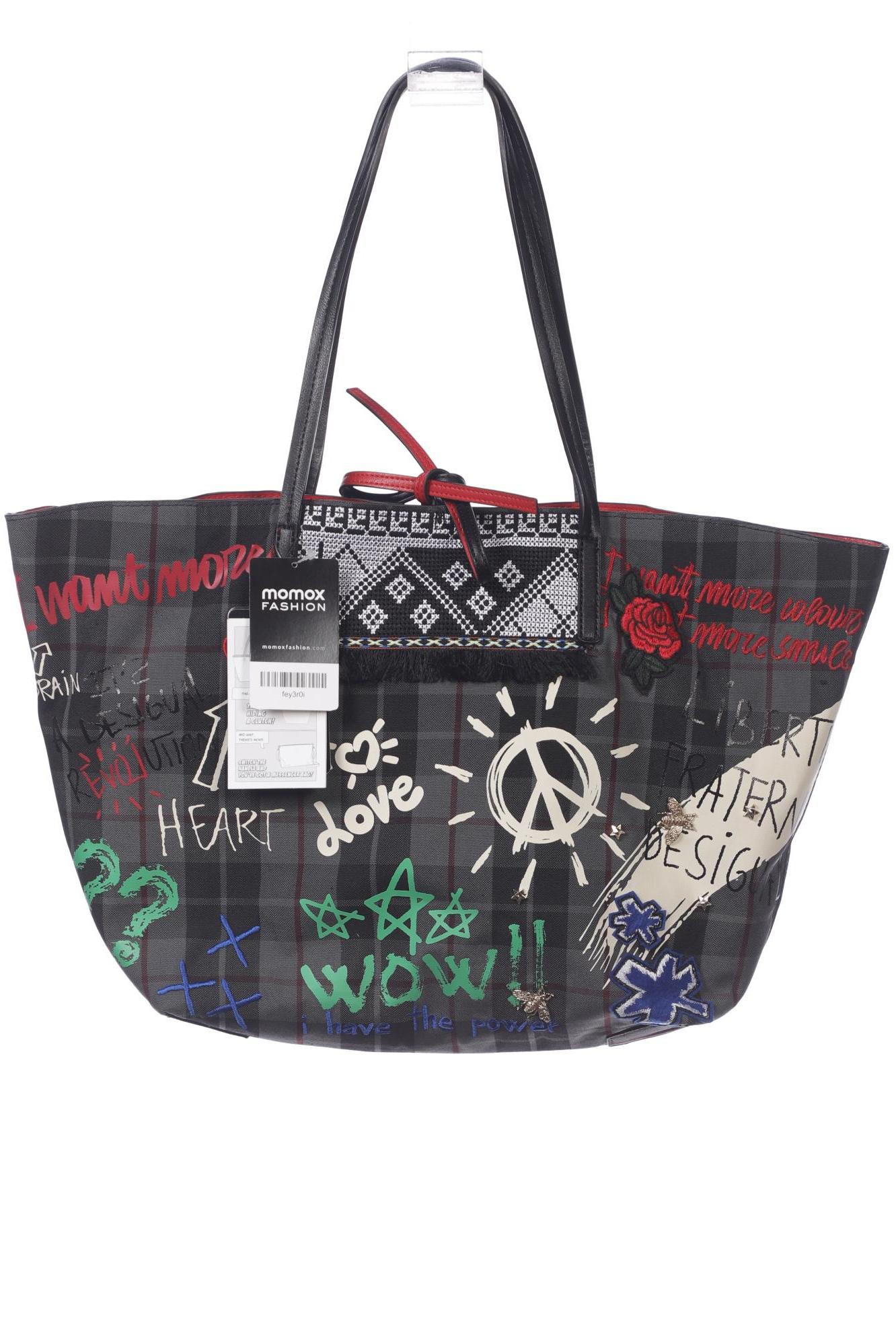 

Desigual Damen Handtasche, grau, Gr.