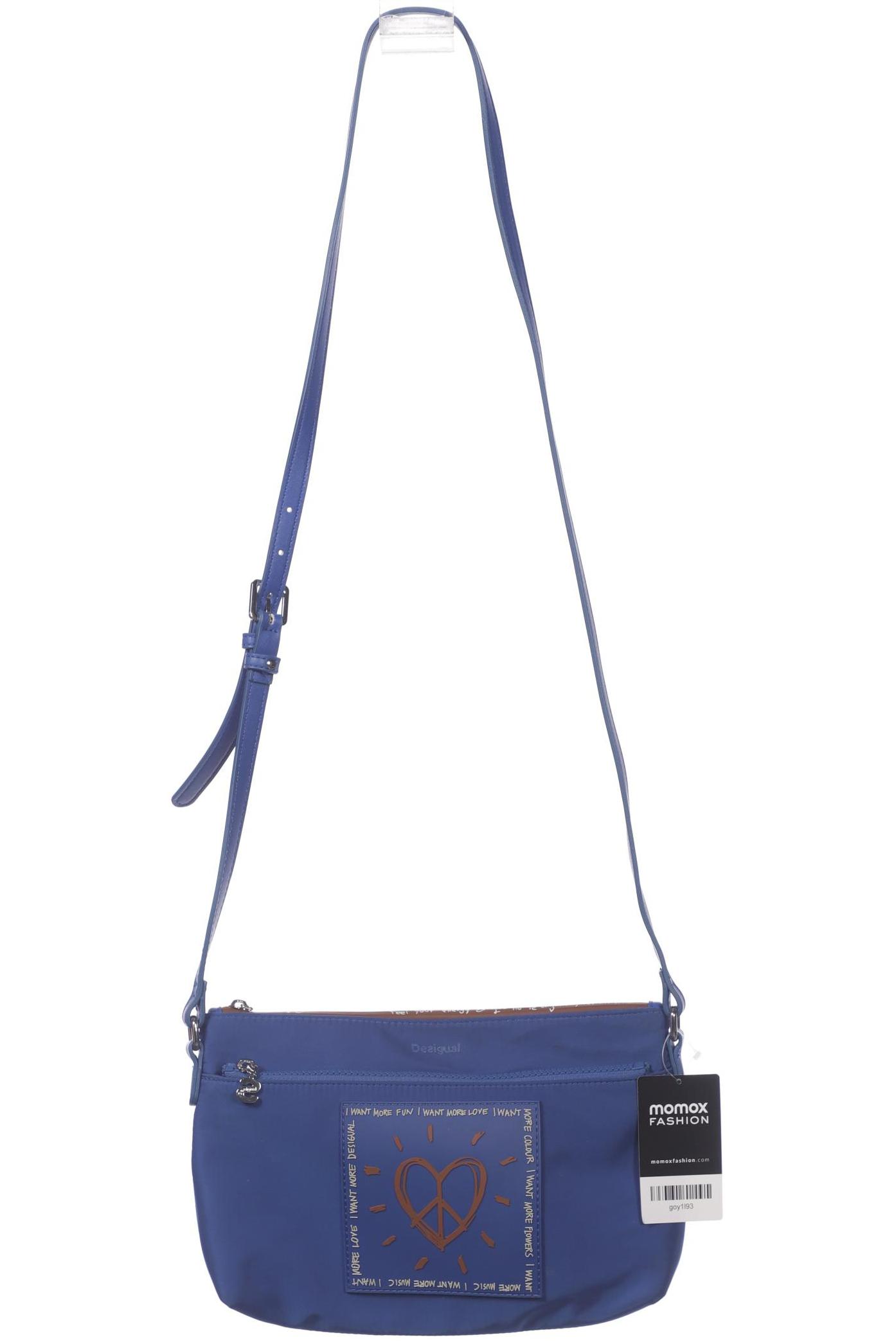 

Desigual Damen Handtasche, blau, Gr.