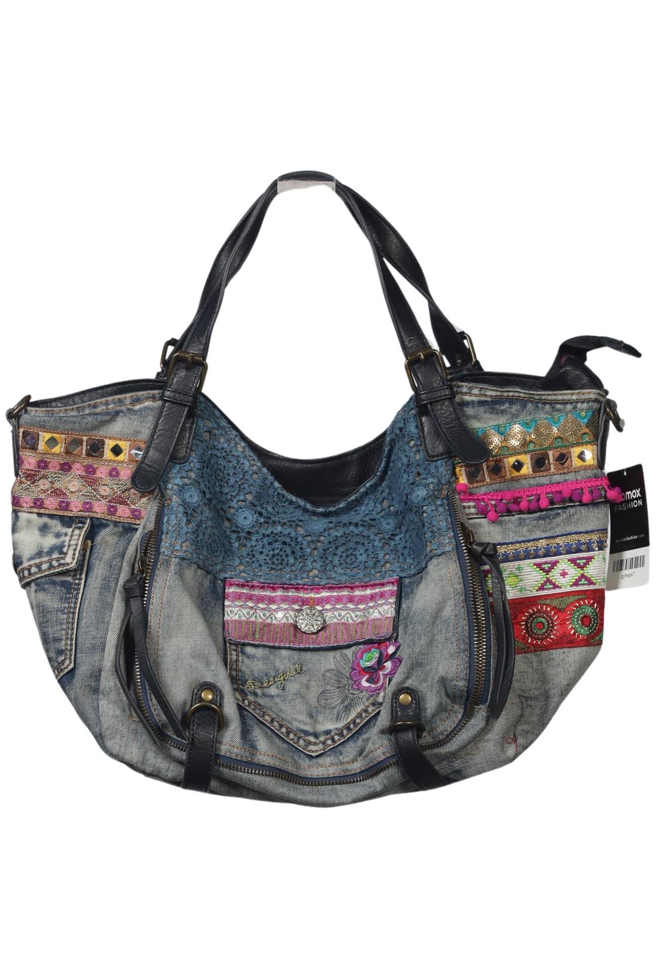 

Desigual Damen Handtasche, blau, Gr.