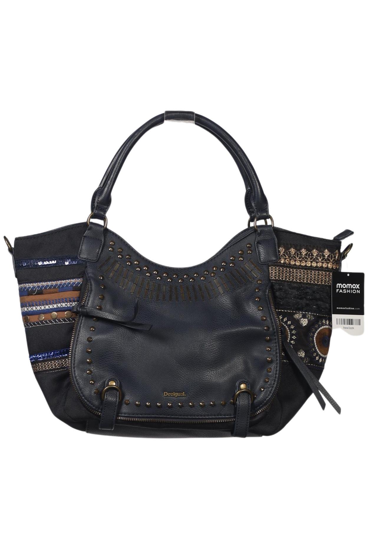 

Desigual Damen Handtasche, marineblau, Gr.