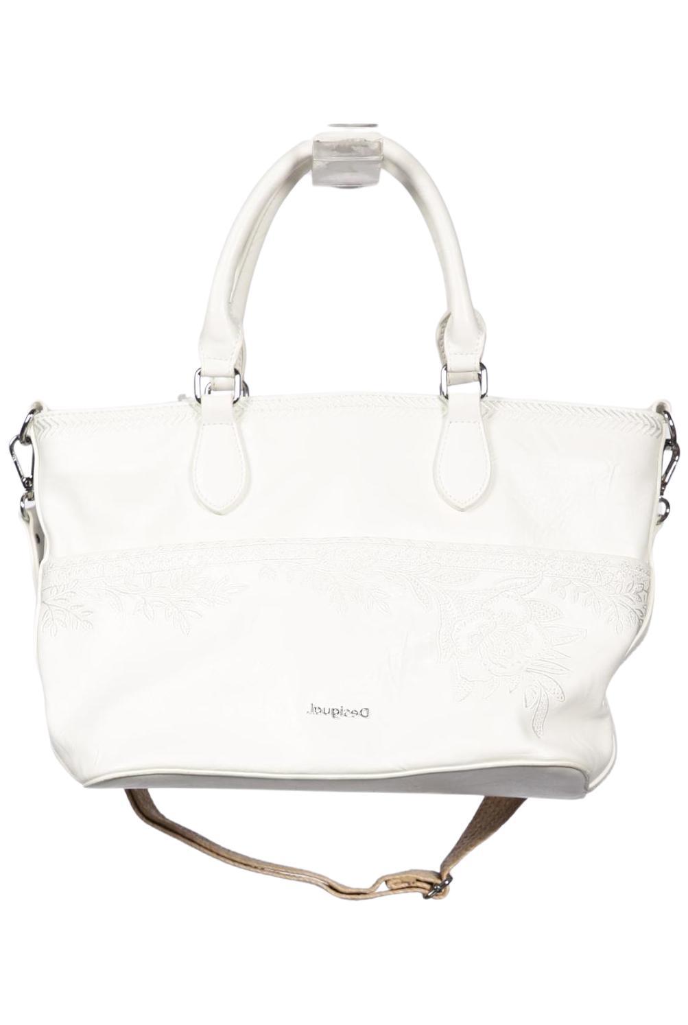 

Desigual Damen Handtasche, weiß, Gr.