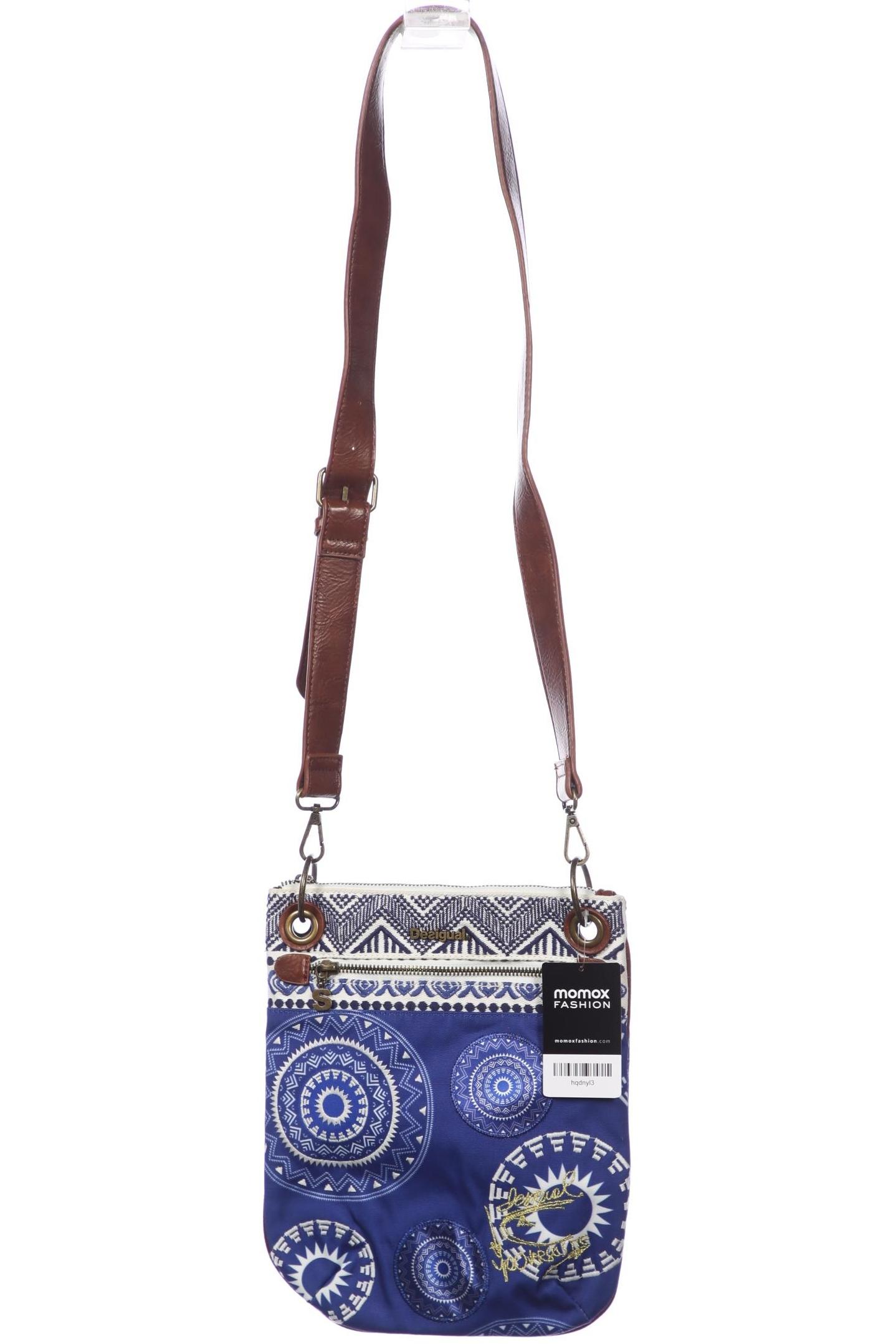

Desigual Damen Handtasche, blau, Gr.