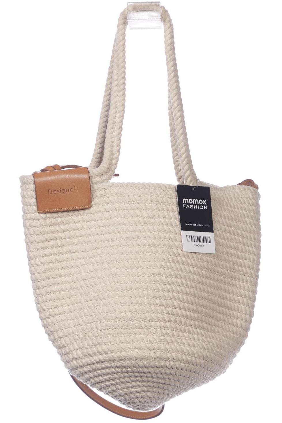 

Desigual Damen Handtasche, cremeweiß, Gr.