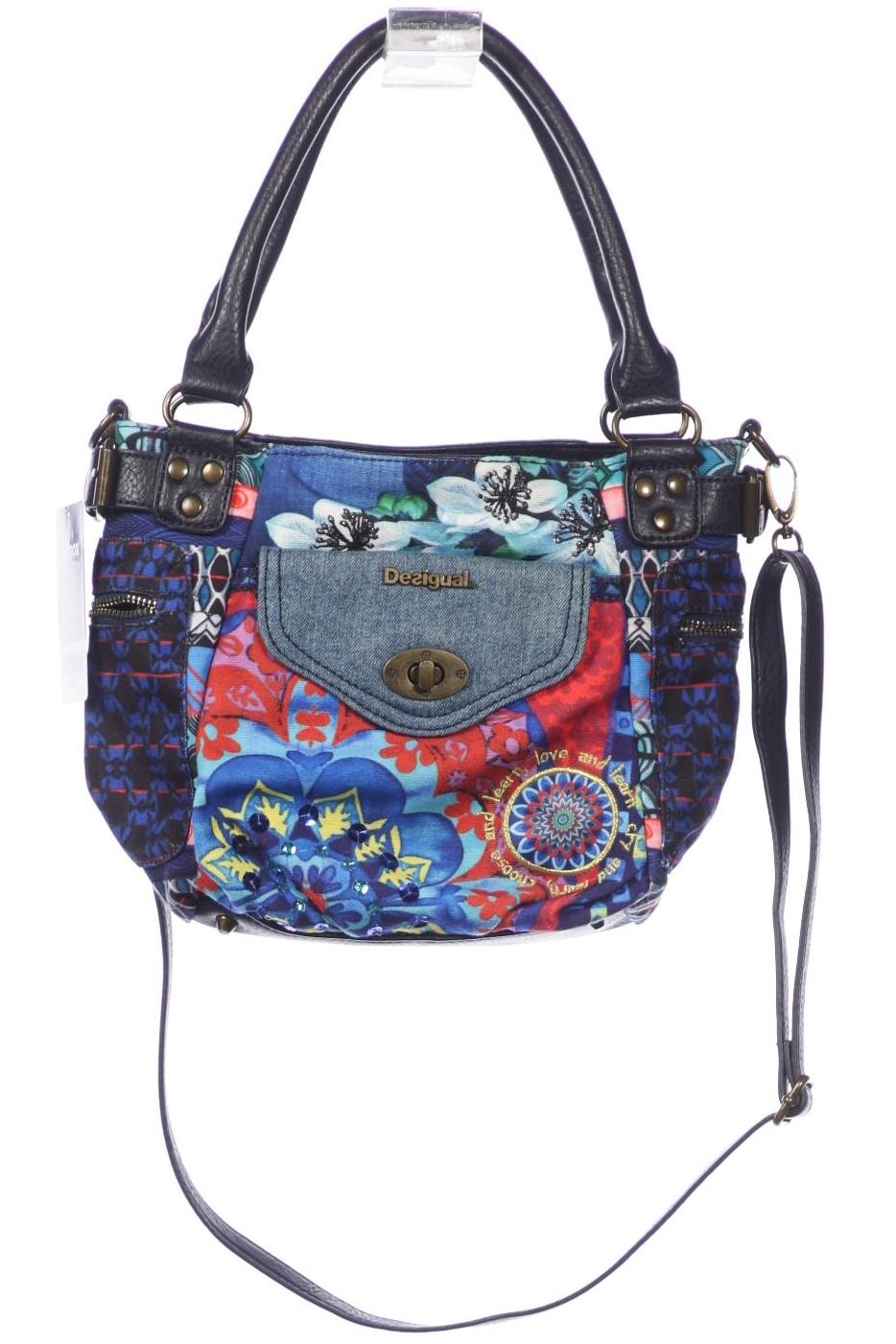 

Desigual Damen Handtasche, blau, Gr.