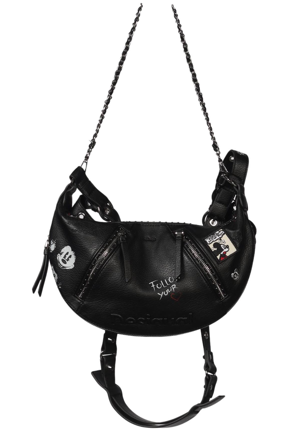 

Desigual Damen Handtasche, schwarz, Gr.