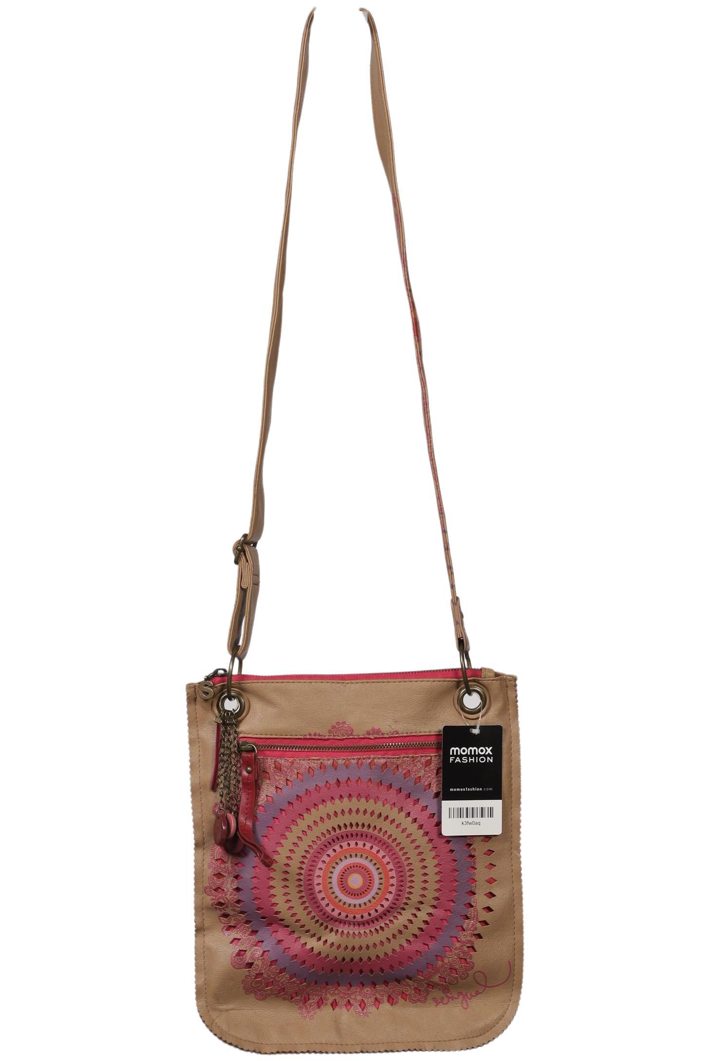 

Desigual Damen Handtasche, beige, Gr.