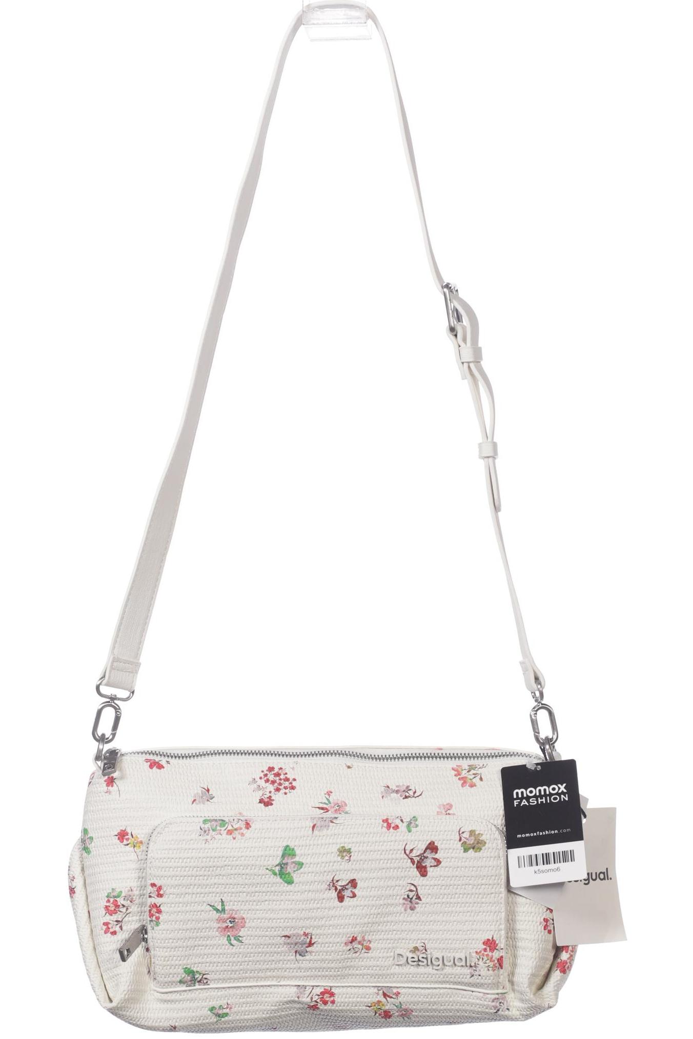 

Desigual Damen Handtasche, cremeweiß, Gr.