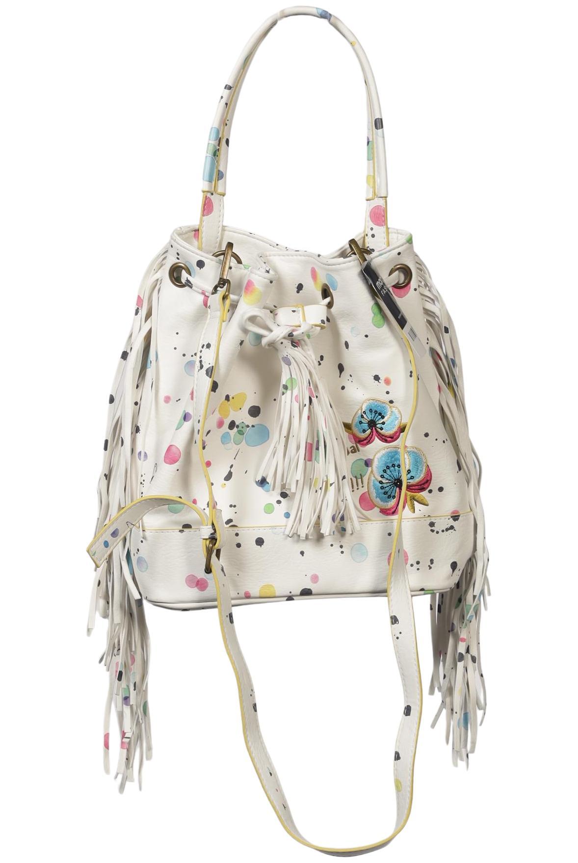 

Desigual Damen Handtasche, weiß, Gr.