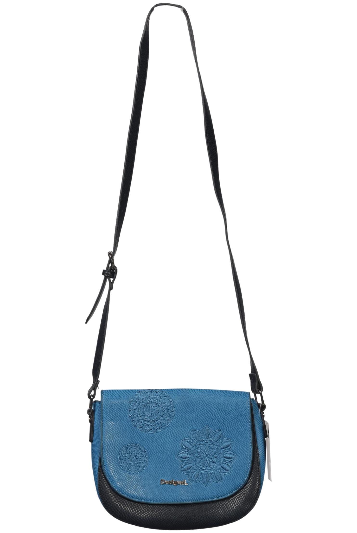 

Desigual Damen Handtasche, blau, Gr.