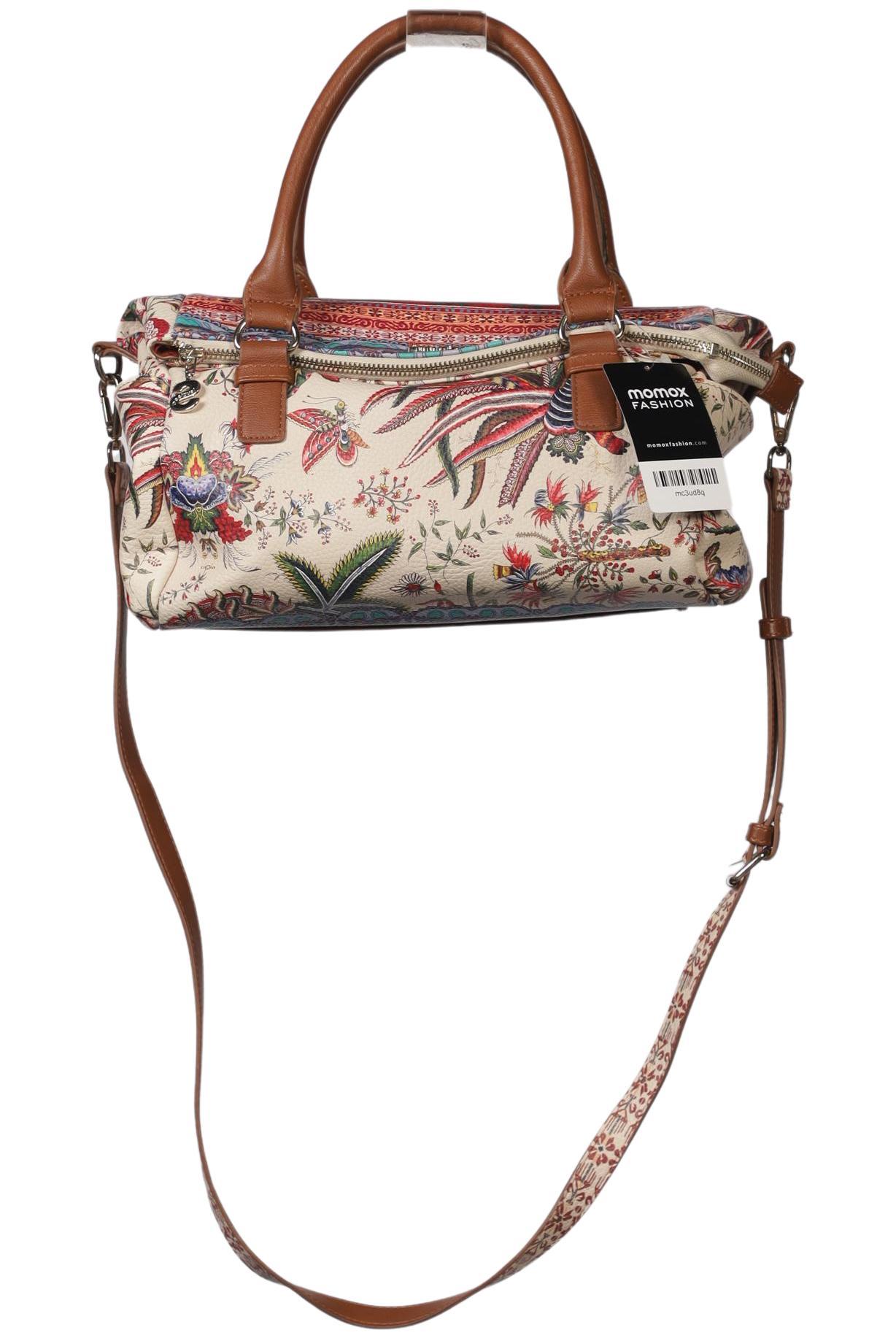 

Desigual Damen Handtasche, cremeweiß, Gr.