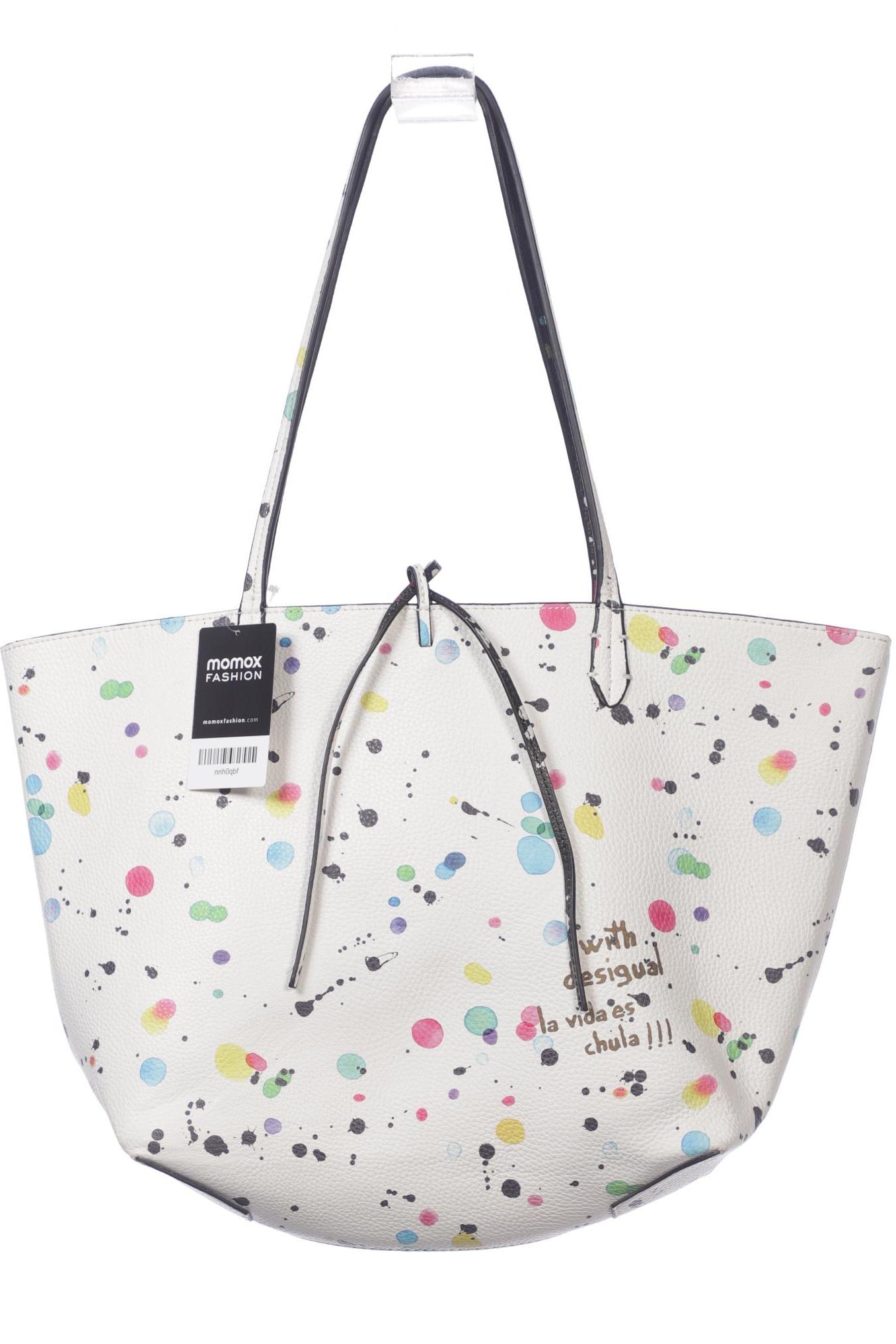 

Desigual Damen Handtasche, weiß, Gr.