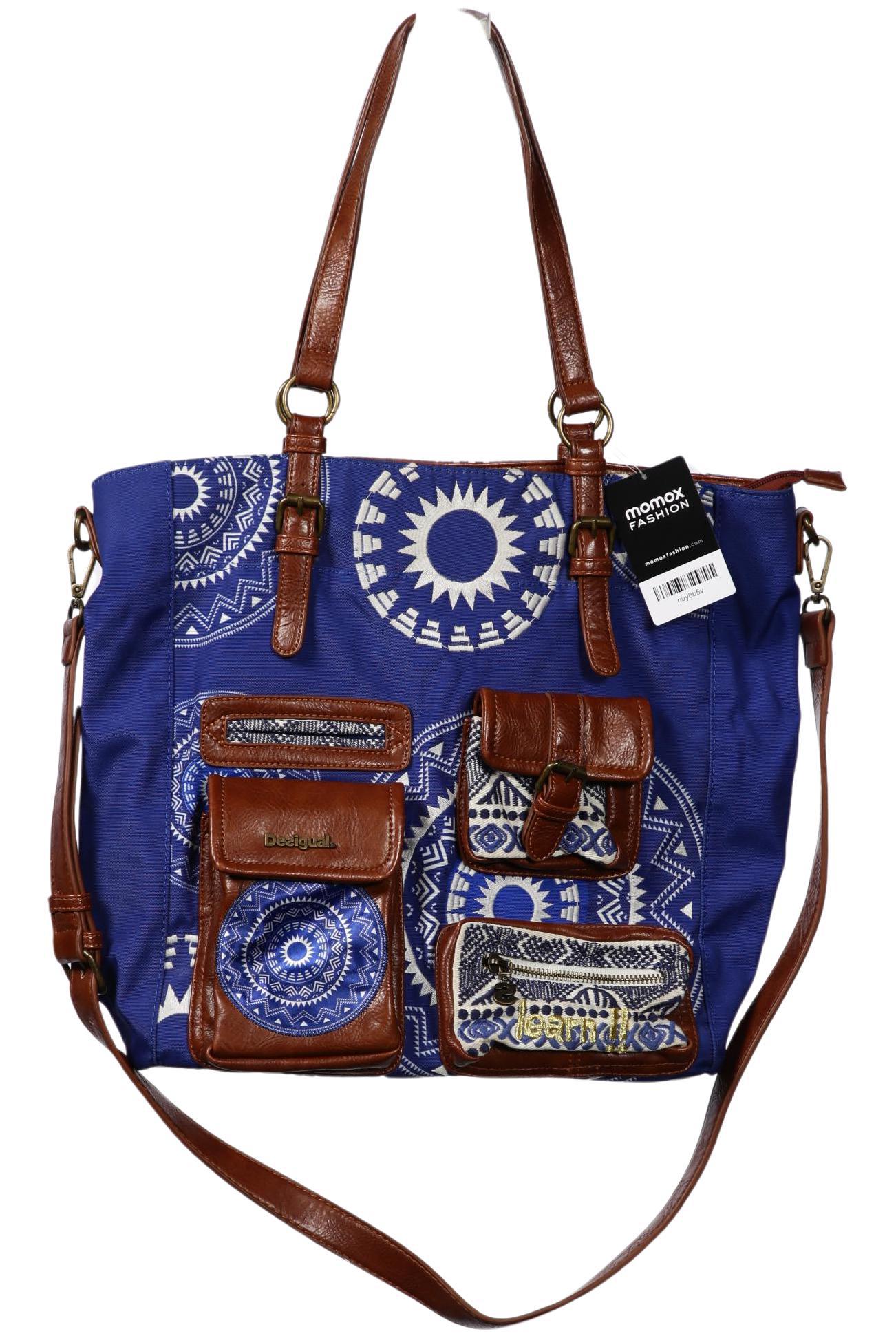 

Desigual Damen Handtasche, blau, Gr.