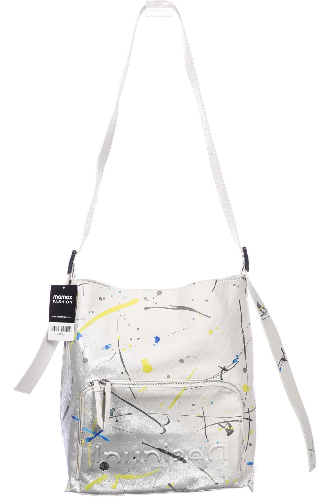 

Desigual Damen Handtasche, cremeweiß, Gr.
