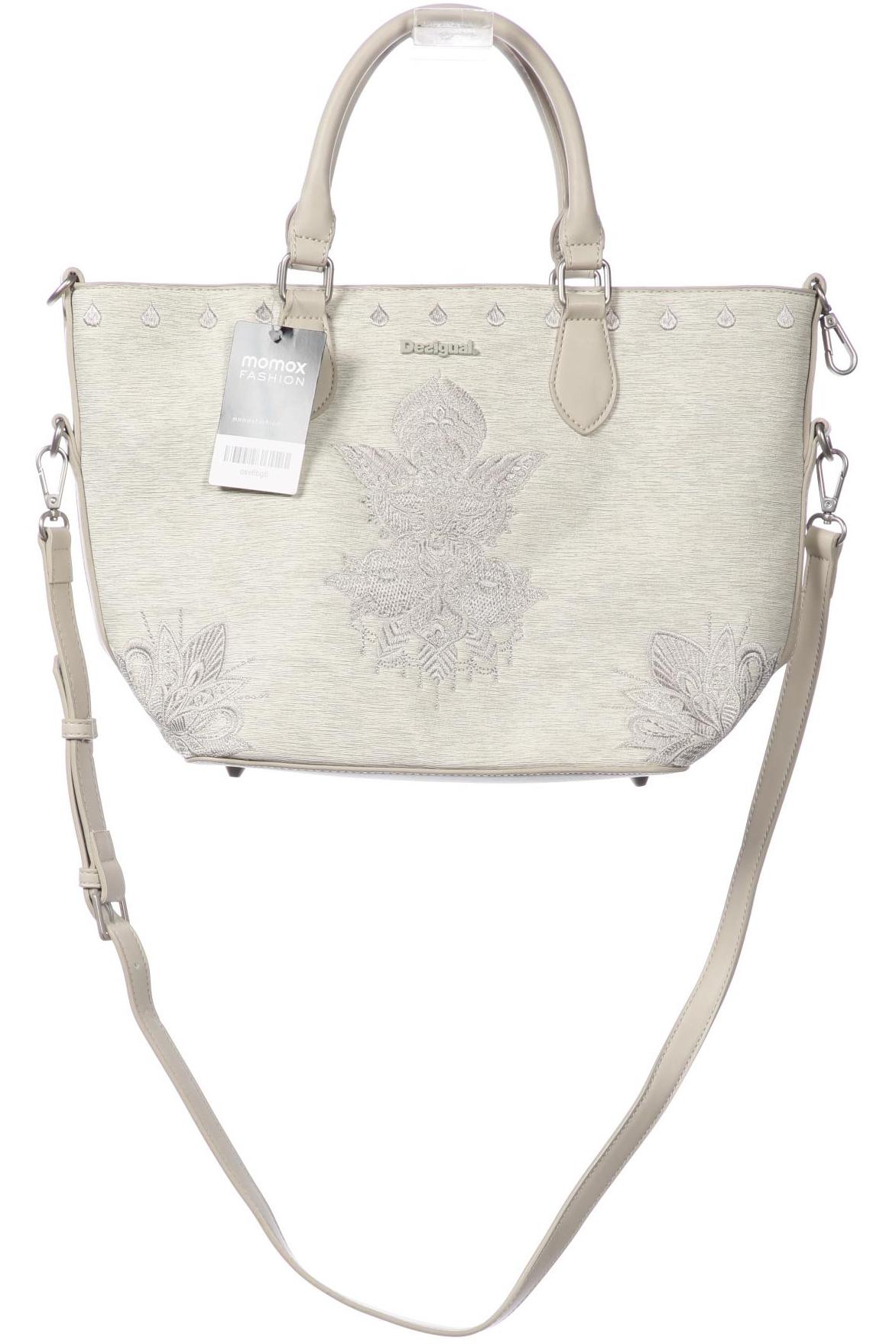 

Desigual Damen Handtasche, cremeweiß
