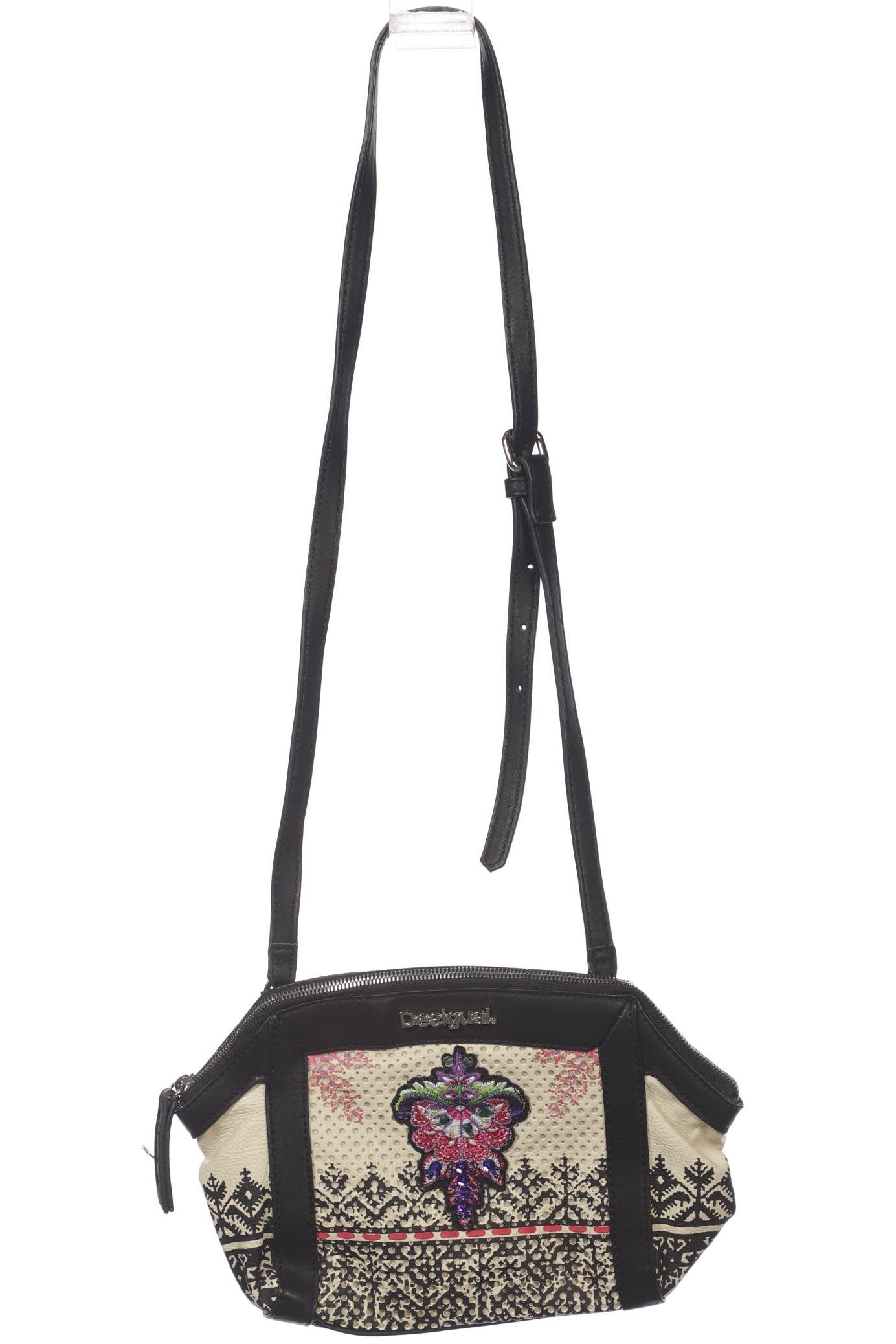 

Desigual Damen Handtasche, cremeweiß, Gr.