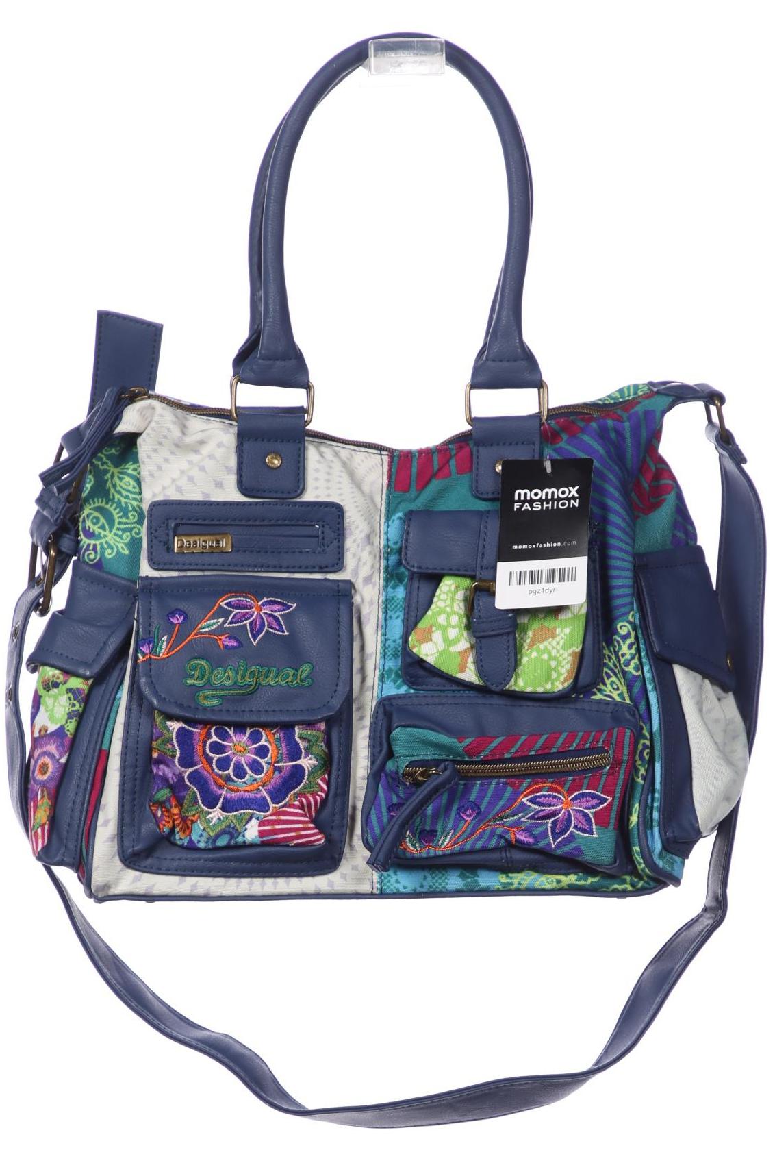 

Desigual Damen Handtasche, blau, Gr.