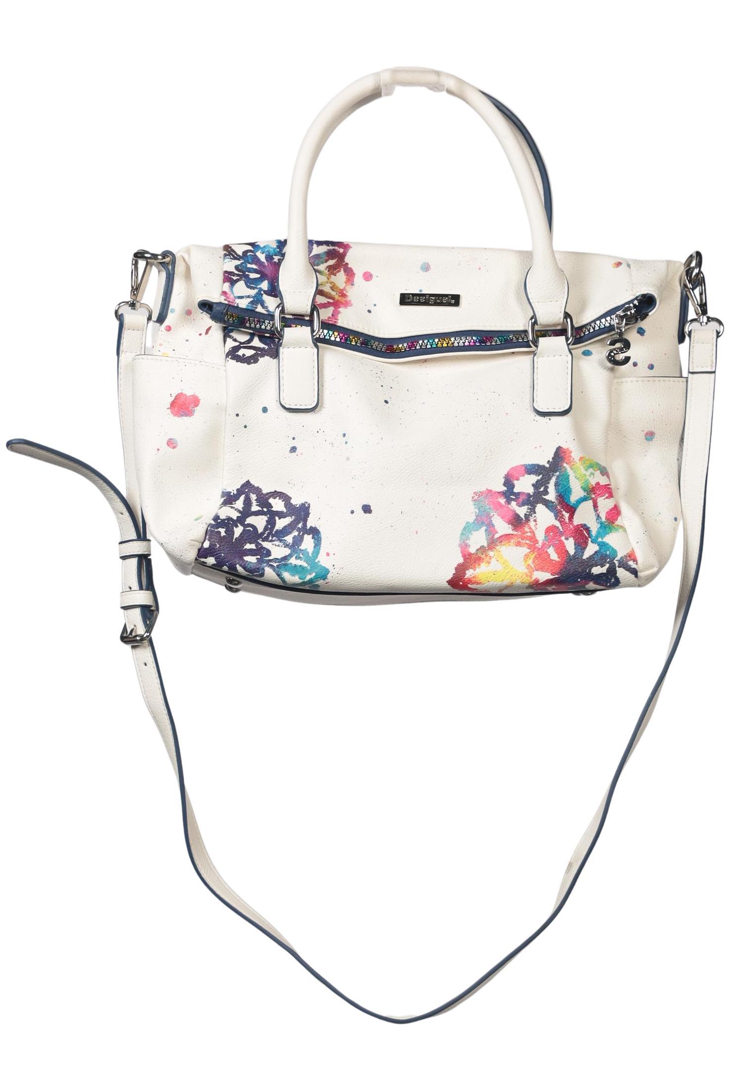 

Desigual Damen Handtasche, weiß, Gr.