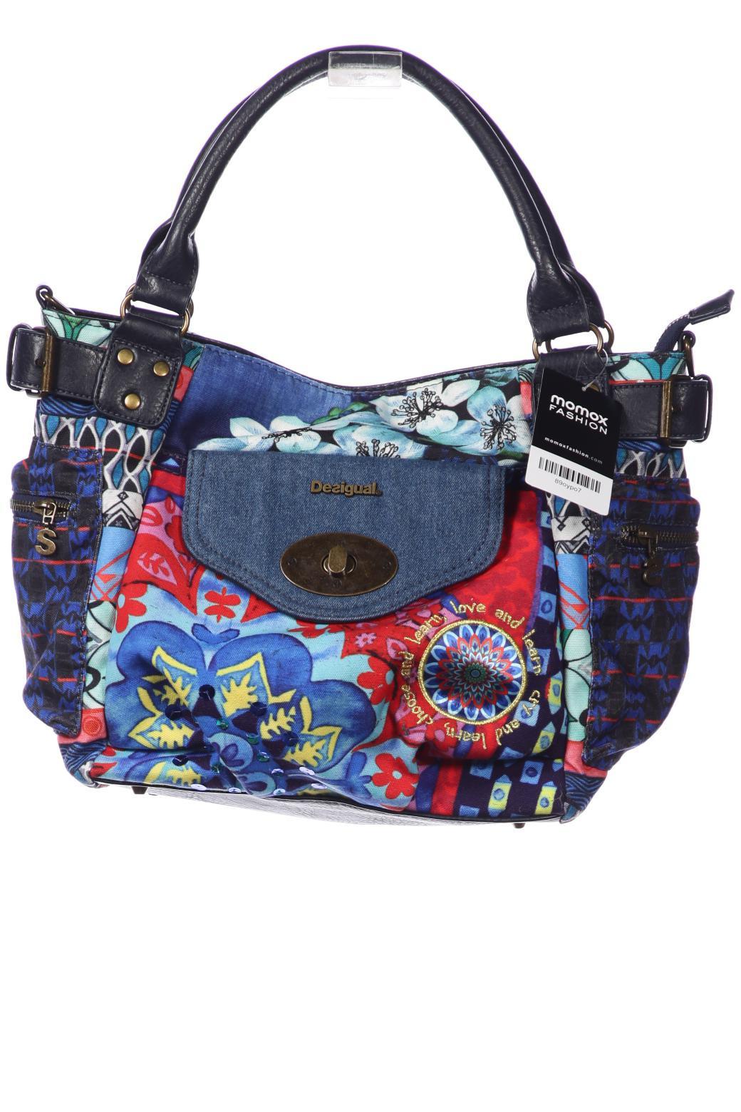 

Desigual Damen Handtasche, marineblau, Gr.