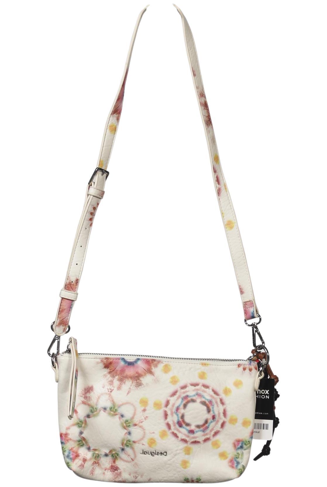 

Desigual Damen Handtasche, cremeweiß, Gr.